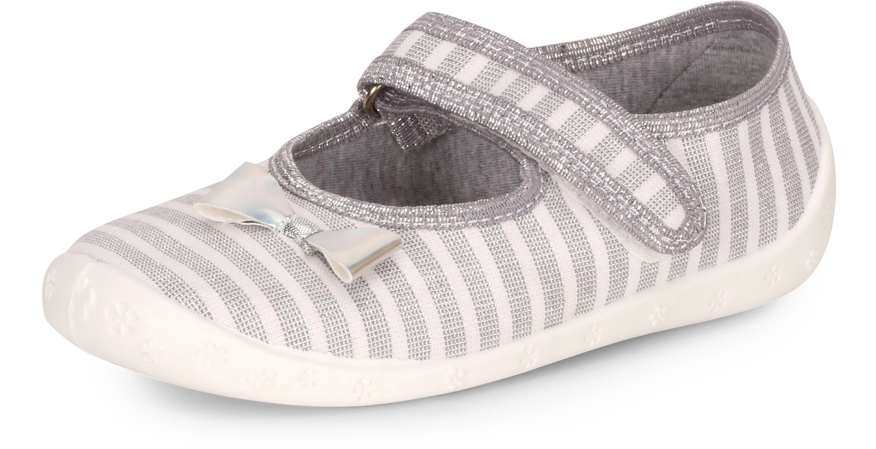 Grau Weiß Streifen 2