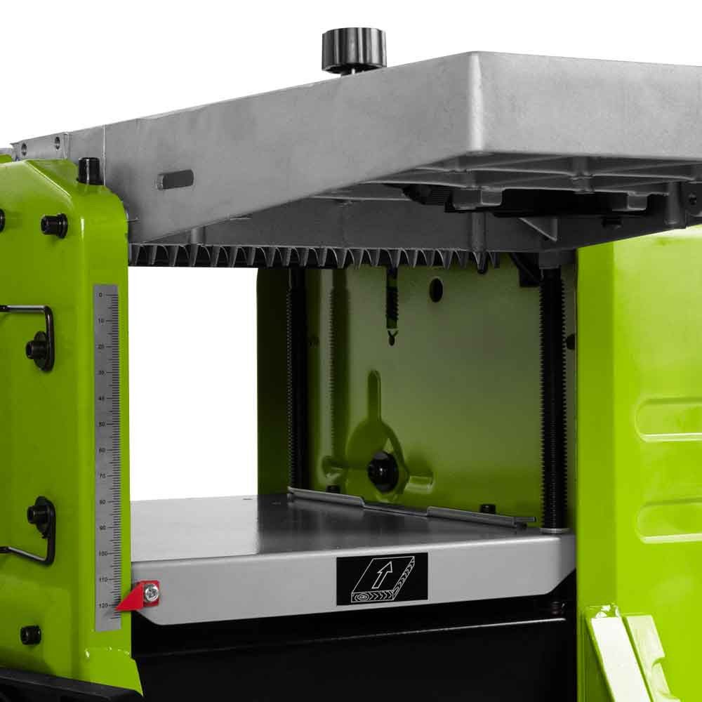 ZIPPER Abricht- und Dickenhobelmaschine, 1500 in W, Hobelbreite: 204 in mm, 2-Messer Hobelwelle