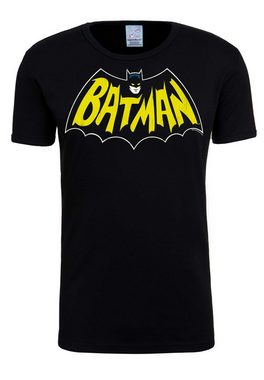 LOGOSHIRT T-Shirt Batman – Bat mit auffälligem Batman-Frontprint