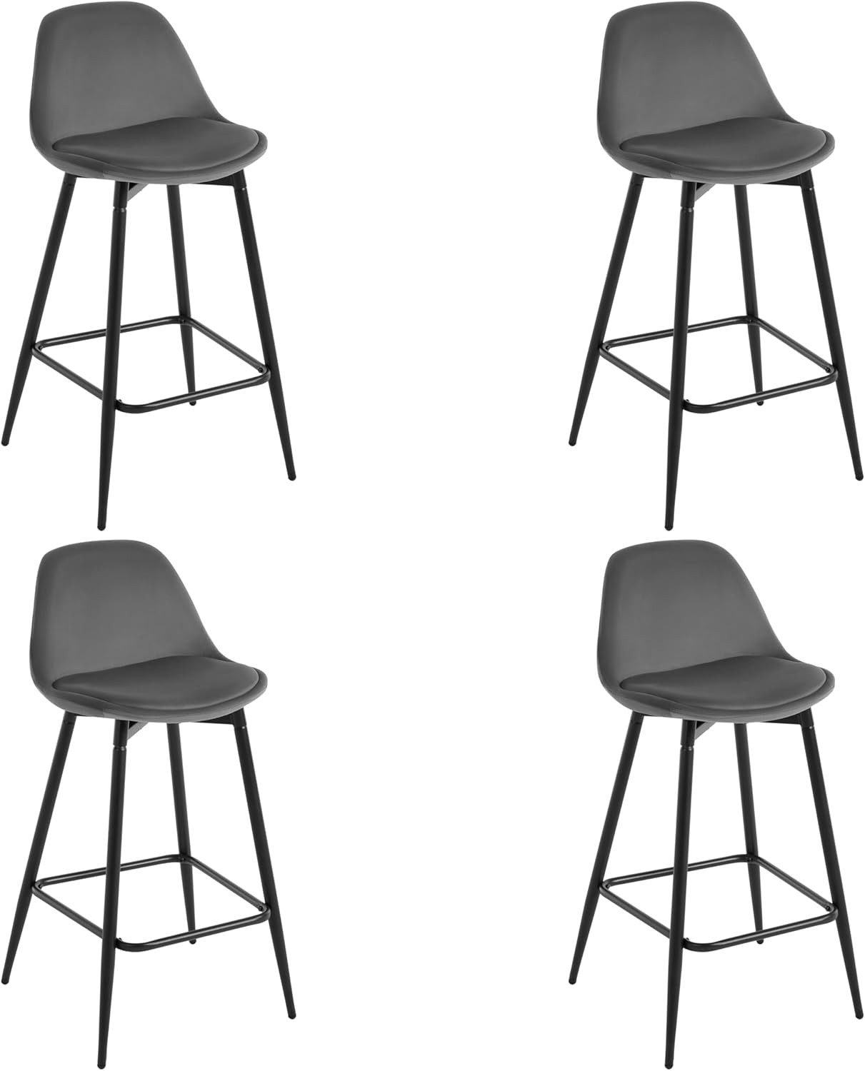 Klihome Barhocker (4 St), hoher Hocker günstig online kaufen