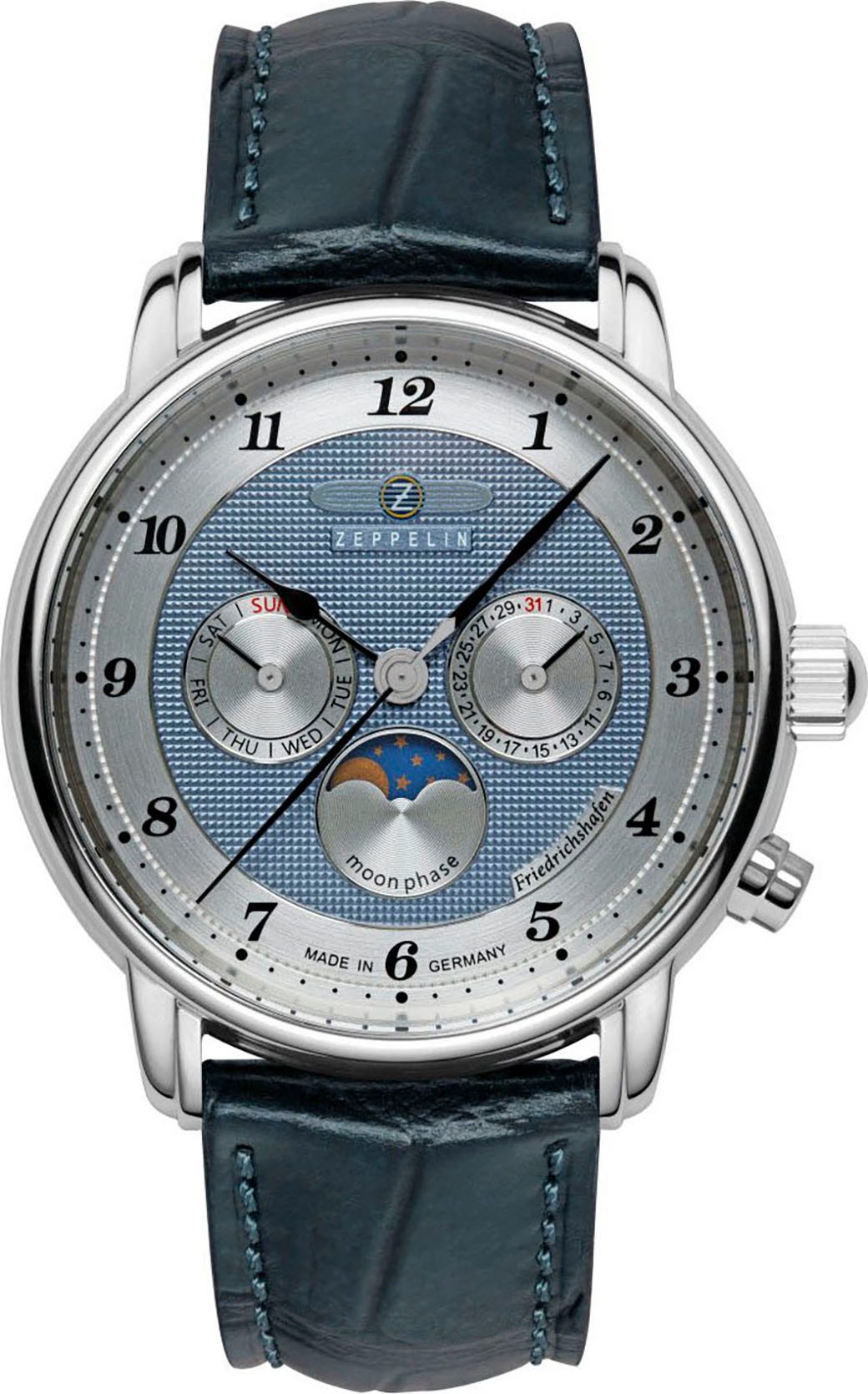 Quarzuhr Friedrichshafen Moonphase 8536-3