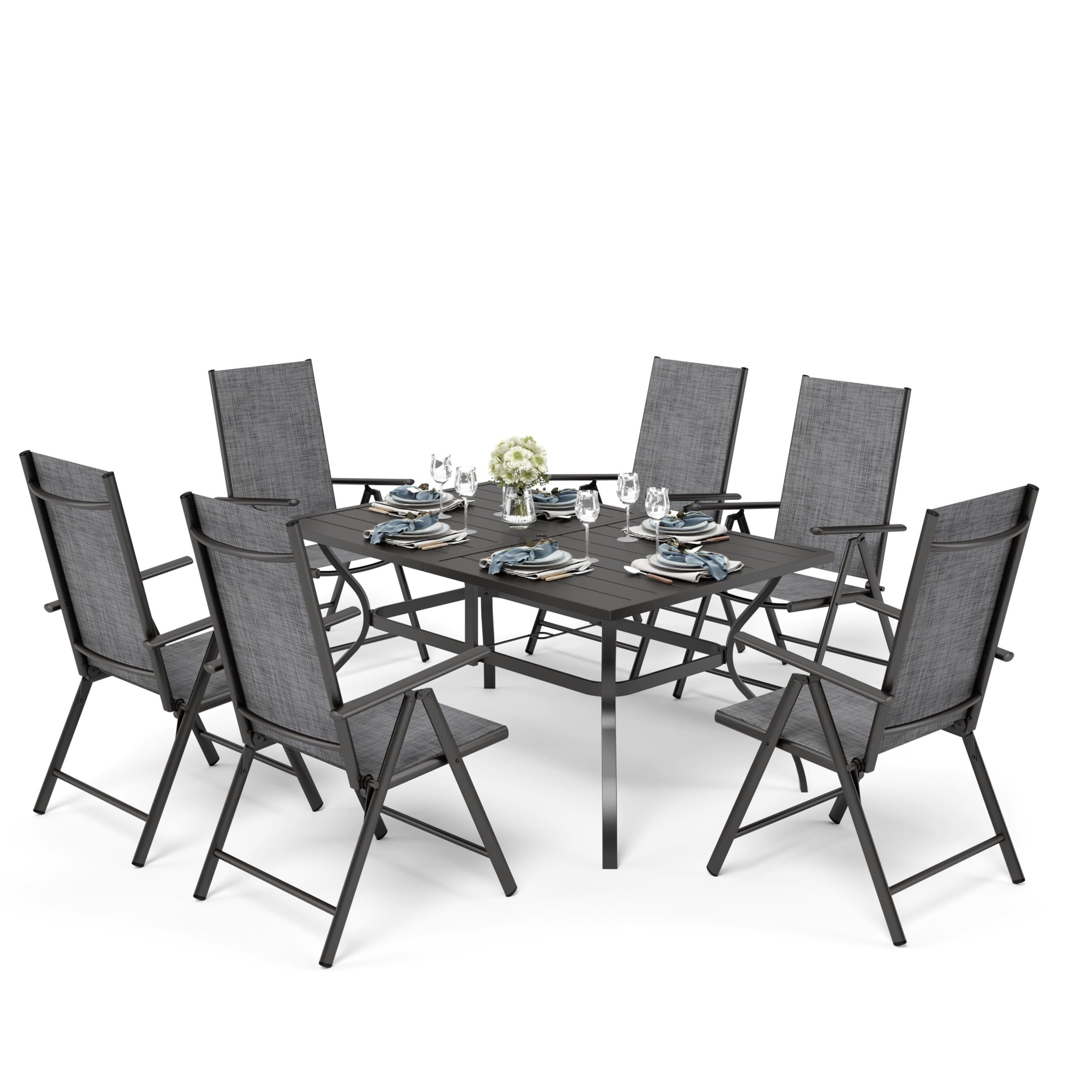 PHI VILLA Garten-Essgruppe, (6 Verstellbar mit günstig online kaufen