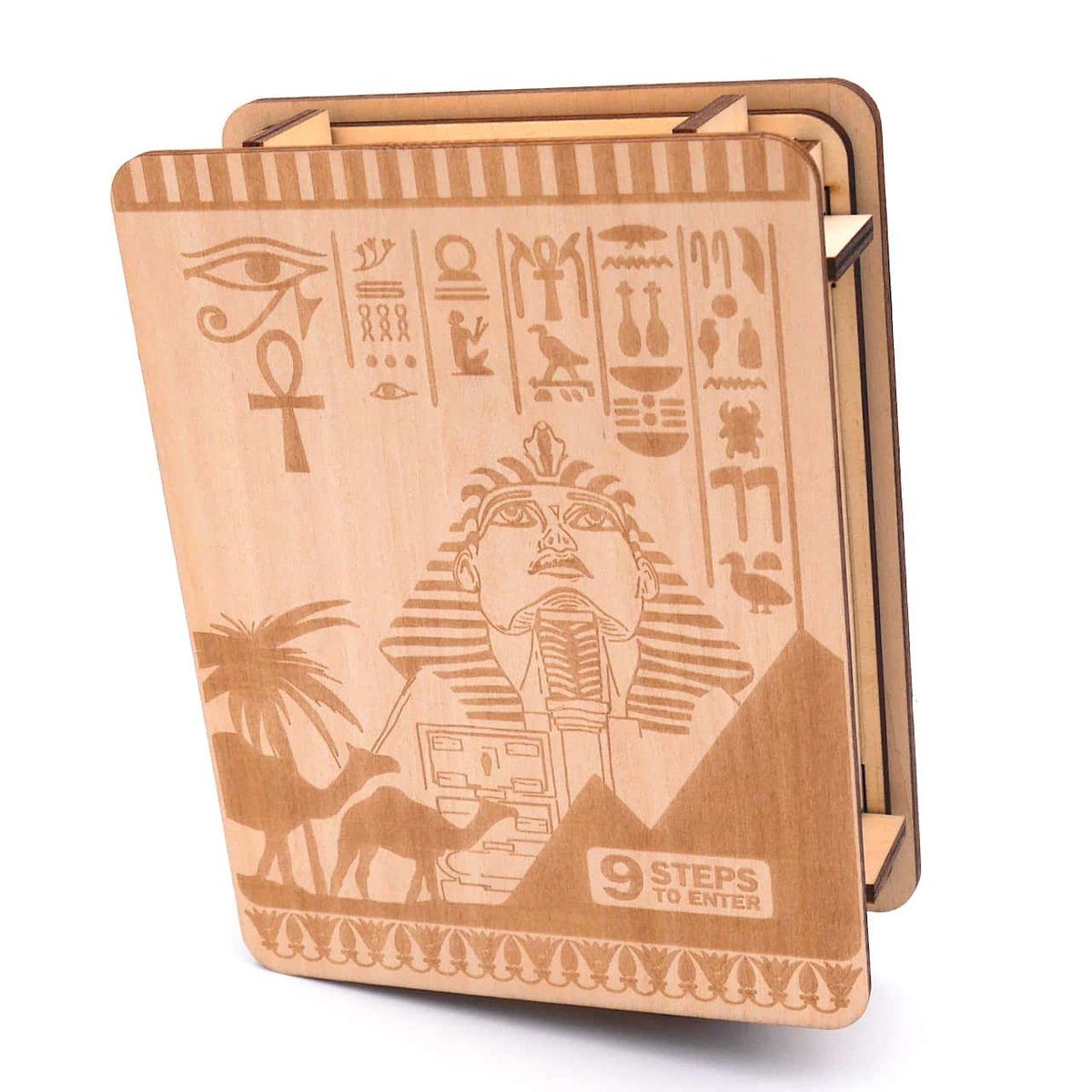 Bartl Spiel TRICKKISTE SPHINX SECRET - interessante, schwierige Escape Box, Cluebox, Holzspiel