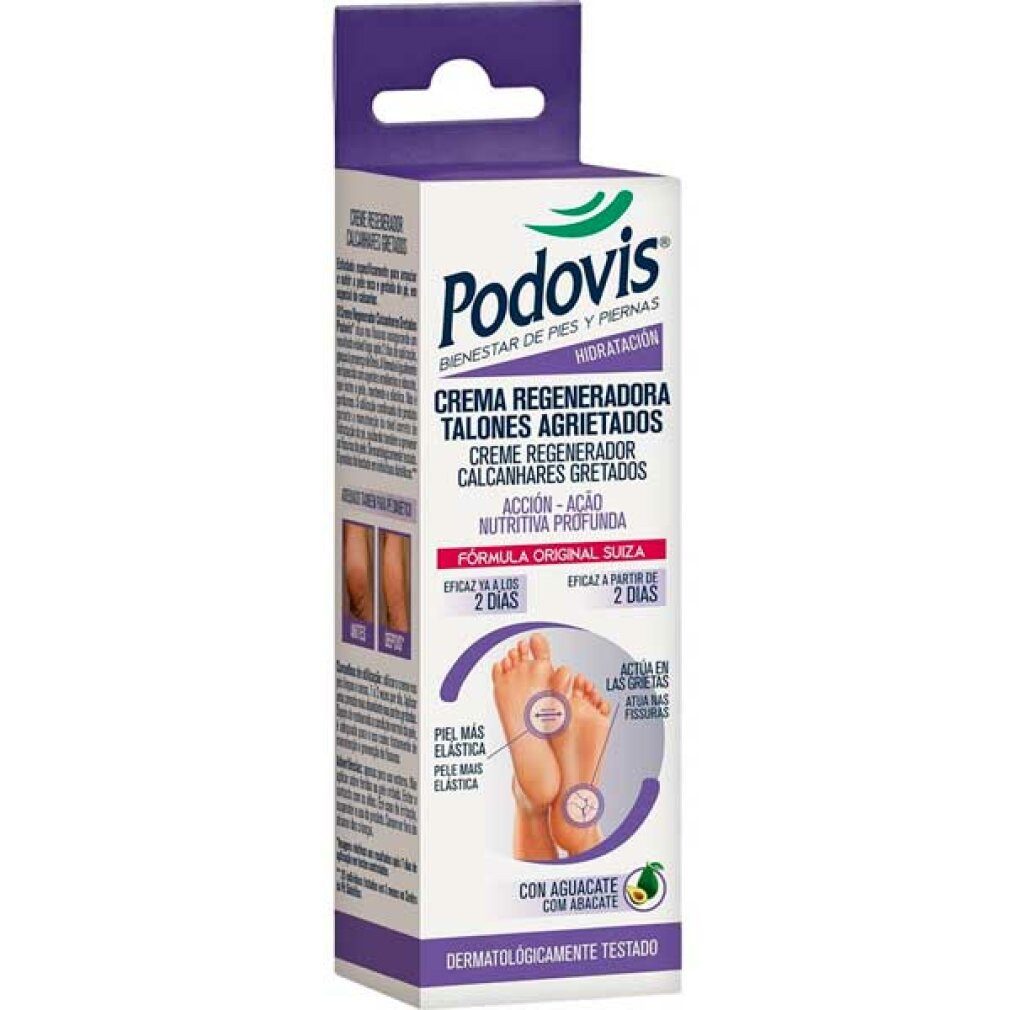 Podovis Fußcreme Podovis Regenerationscreme für rissige Fersen