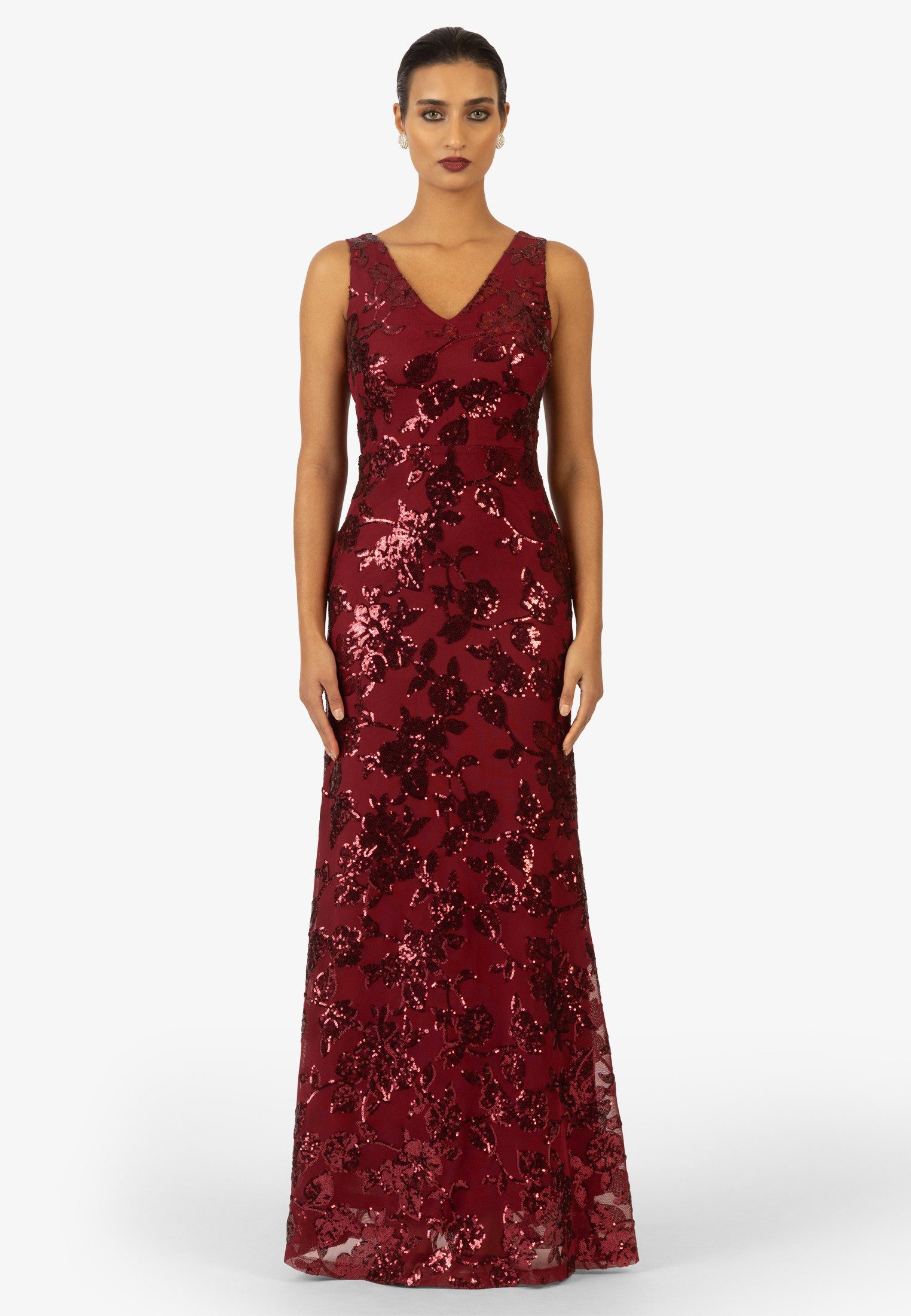 Kraimod Abendkleid mit V-Ausschnitt günstig online kaufen