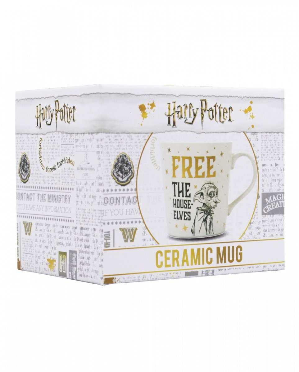 HMB Horror-Shop Elf Dobby Potter Geschirr-Set Keramik - Harry Free Tasse
