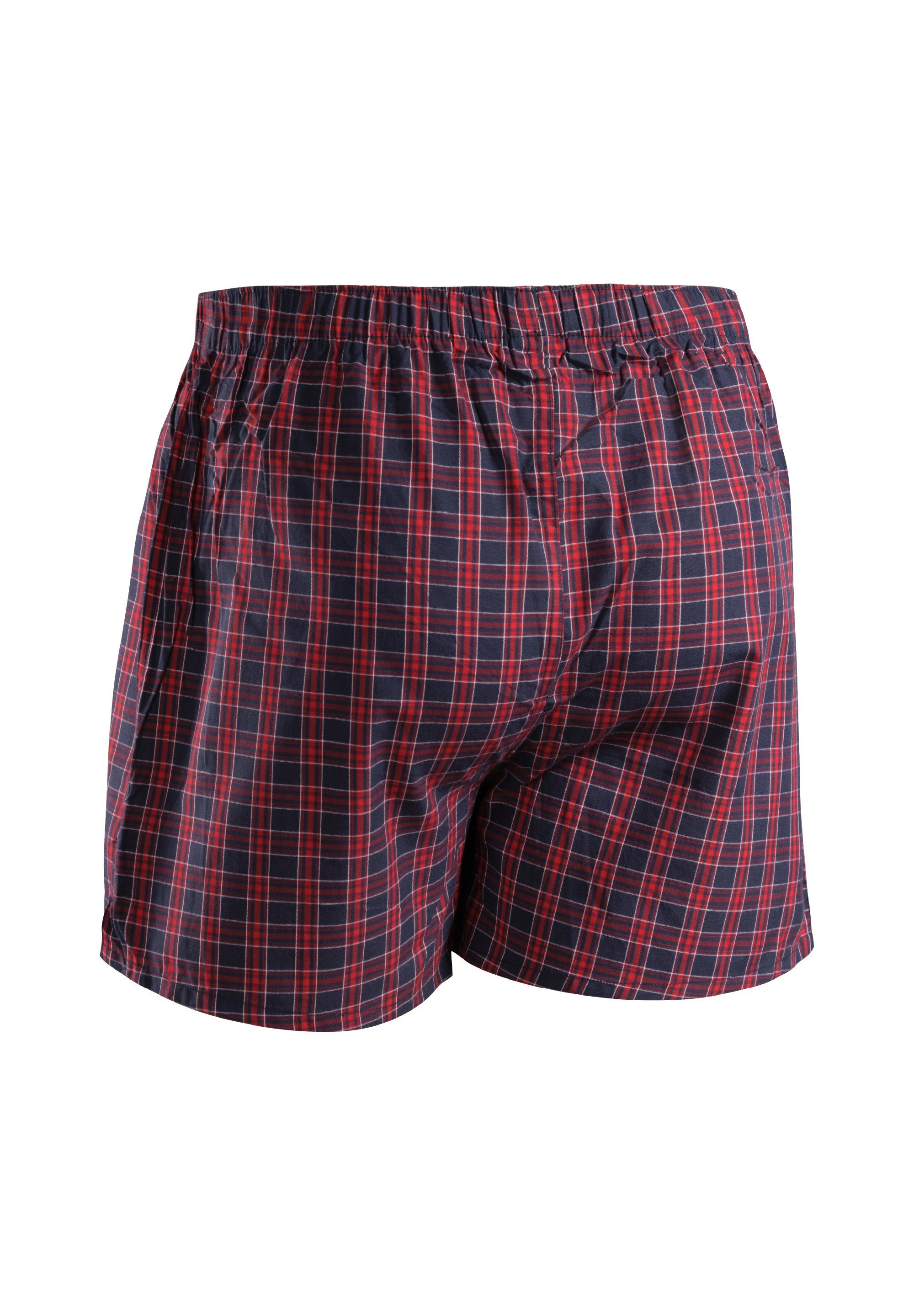 DANISH ENDURANCE Boxershorts American Boxers (4-St) 100% Baumwolle, weich & atmungsaktiv, Herren Unterhosen