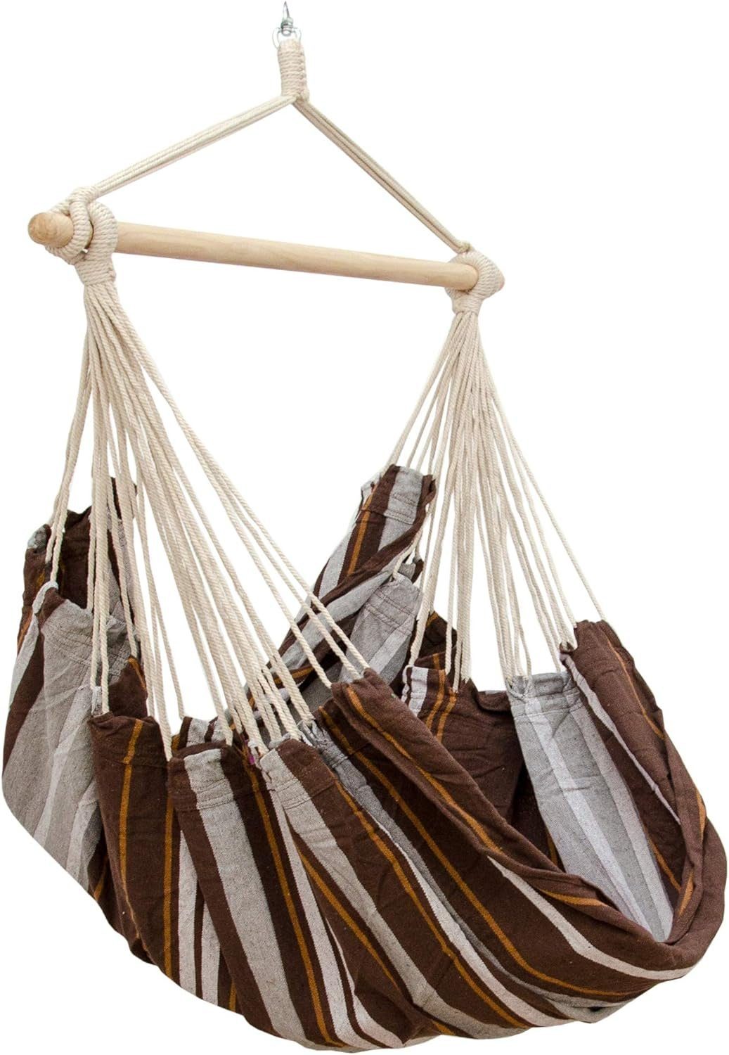 AMANKA Hängestuhl für 2 Personen: XXL Outdoor Hängesessel bis 150 kg - Garten und Balkon, 185 x 130 cm Hängesitz für Kinder und Erwachsene - 360° Relaxsessel