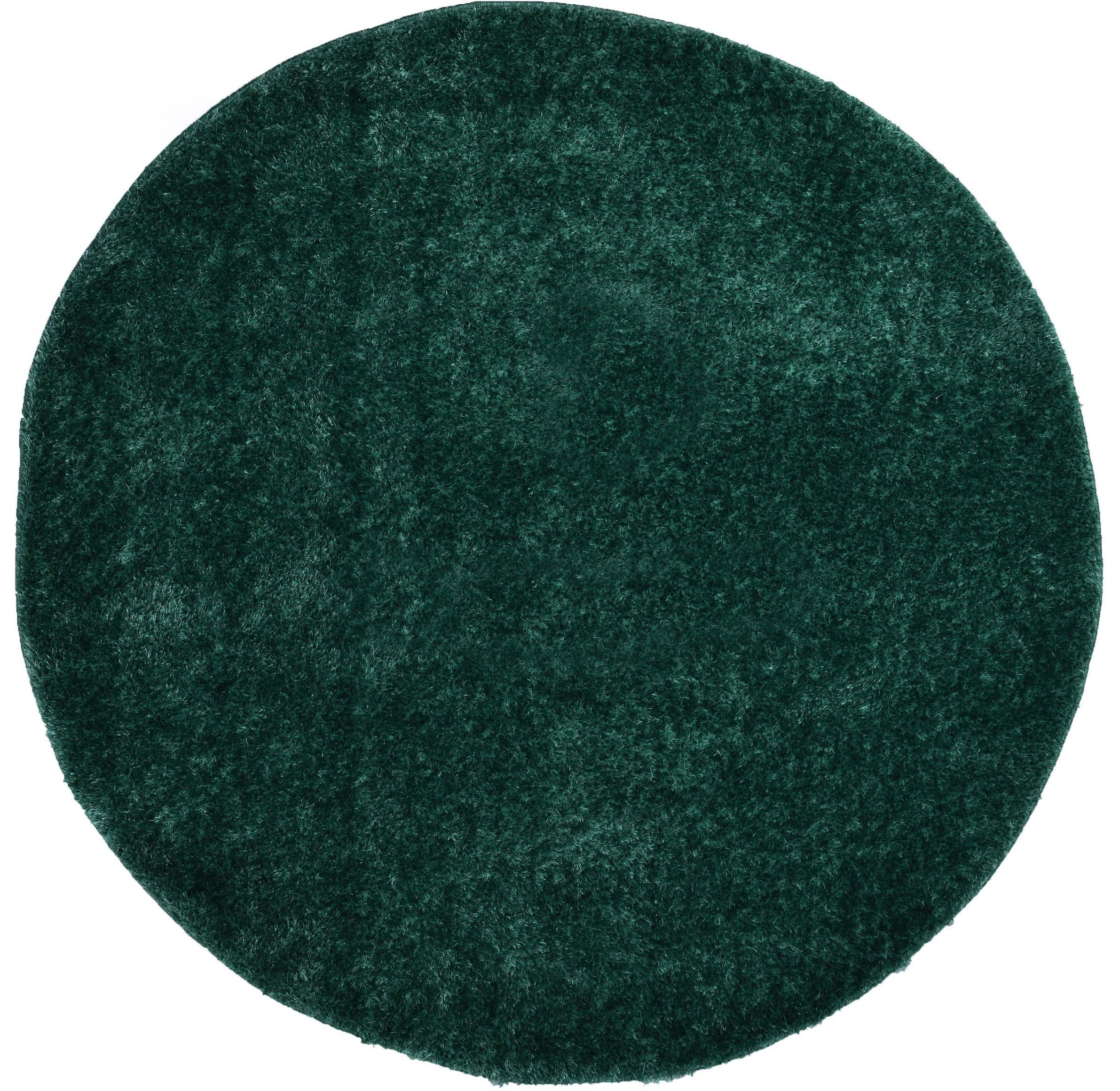 Home affaire Hochflor-Teppich Anastasia, rund, Höhe: 43 mm, Shaggy-Teppich, günstig online kaufen