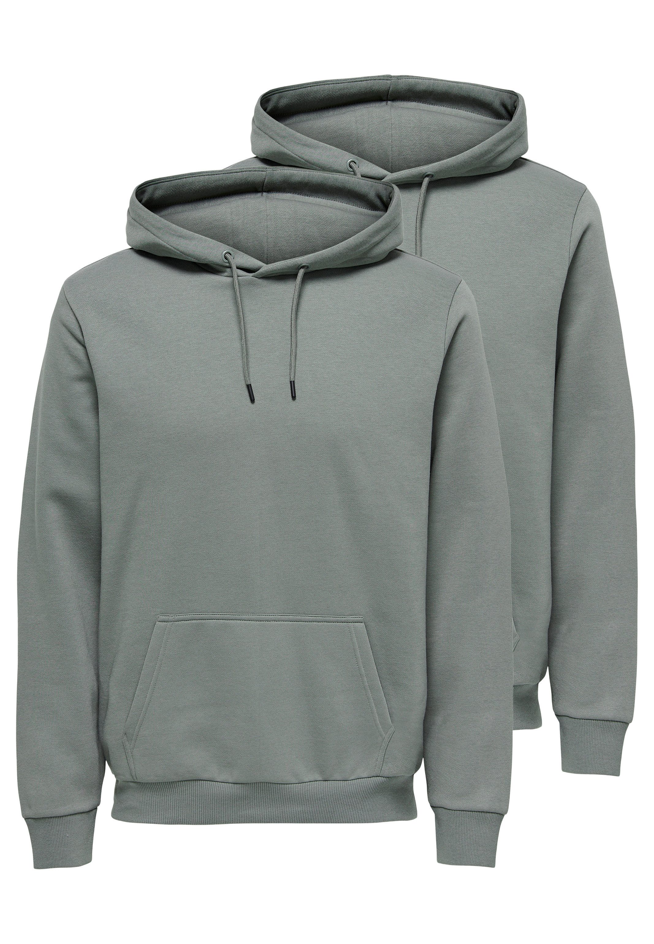 ONLY & SONS Hoodie 2er Pack günstig online kaufen