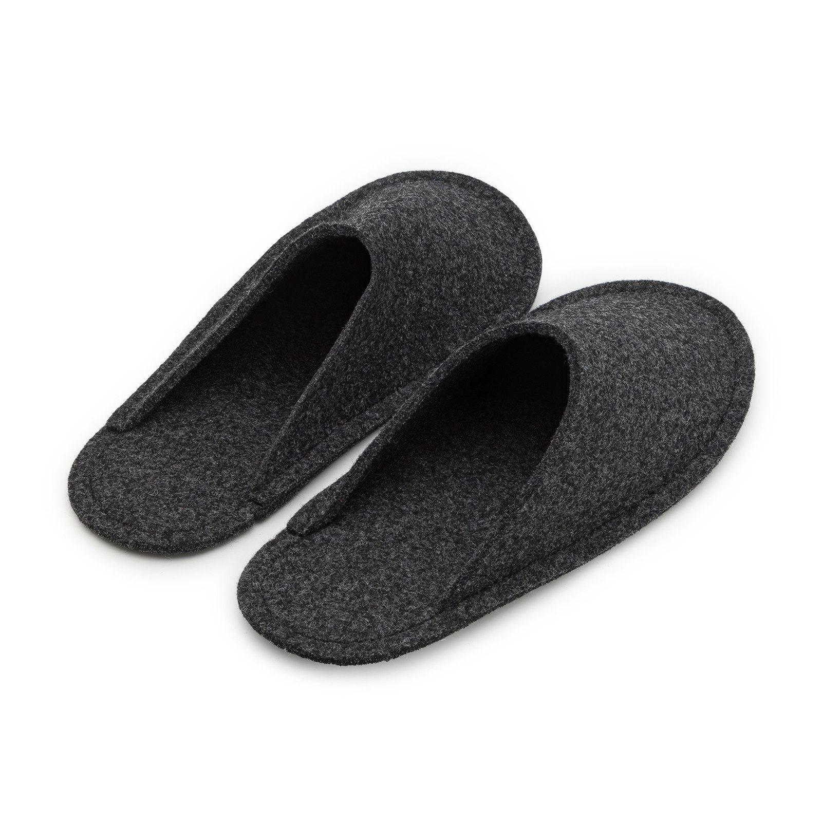 Pantoffelmann Gästepantoffel Filzsohle Filzpantoffel faltbar Pantoffel Hausschuhe Pantoffel (1 Paar) Filzpantoffeln, Gästepantoffel besonders leicht