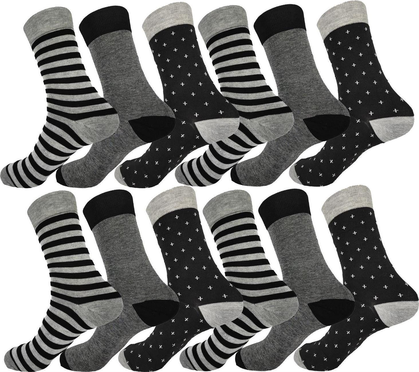 EloModa Basicsocken 12 Paar Herren Socken günstig online kaufen