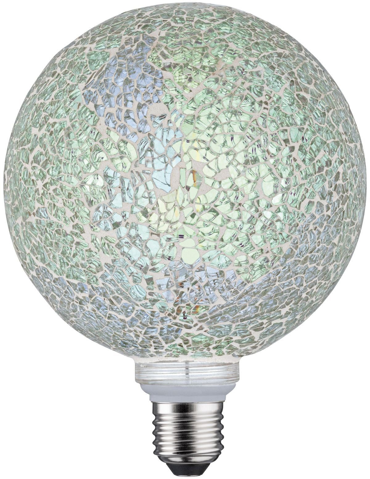 St., E27 Paulmann E27, Warmweiß Mosaic LED-Leuchtmittel 2700K Miracle Weiß dimmbar, 1