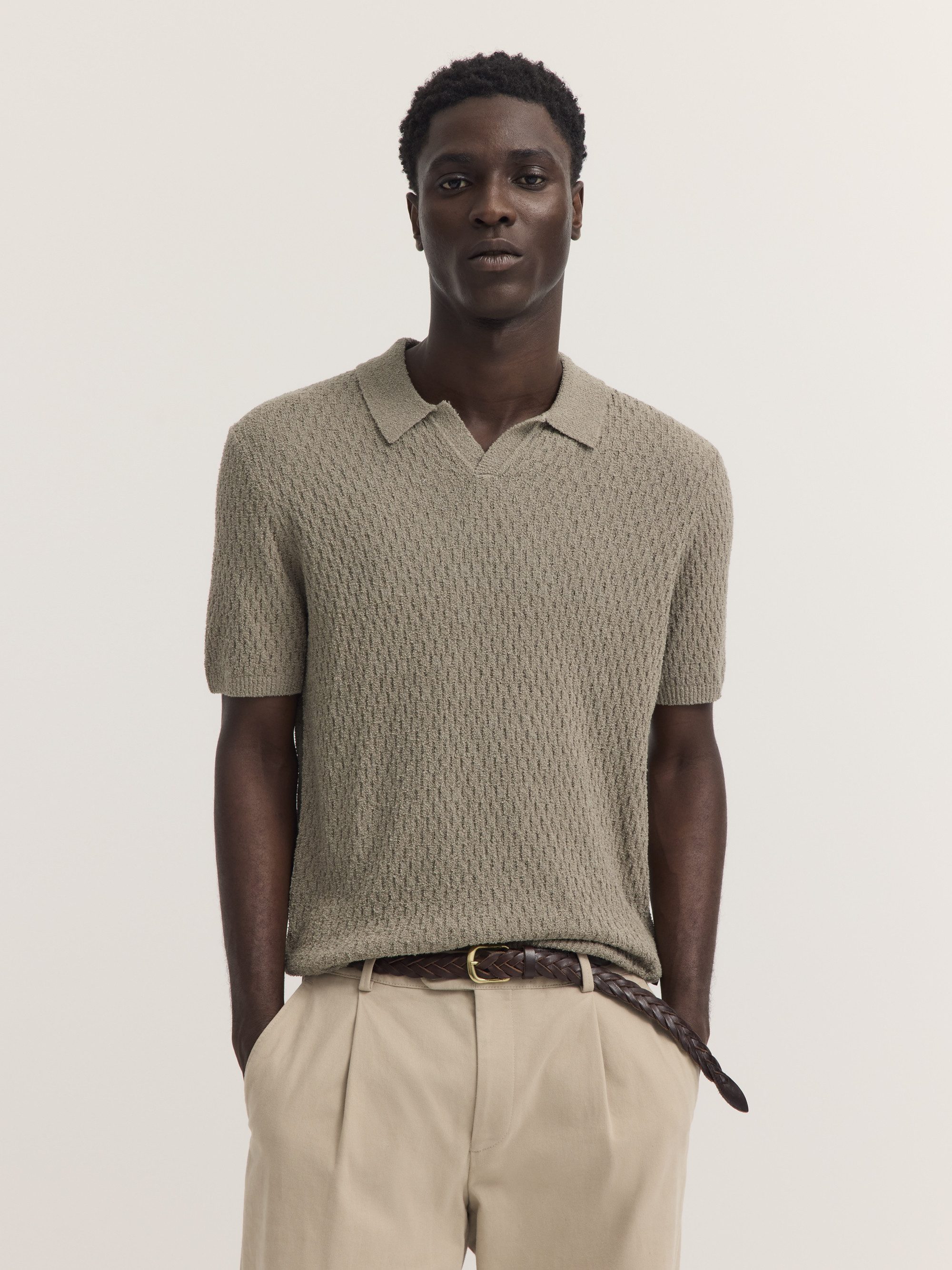 bugatti Poloshirt Regular Fit aus einem Baumwollmix