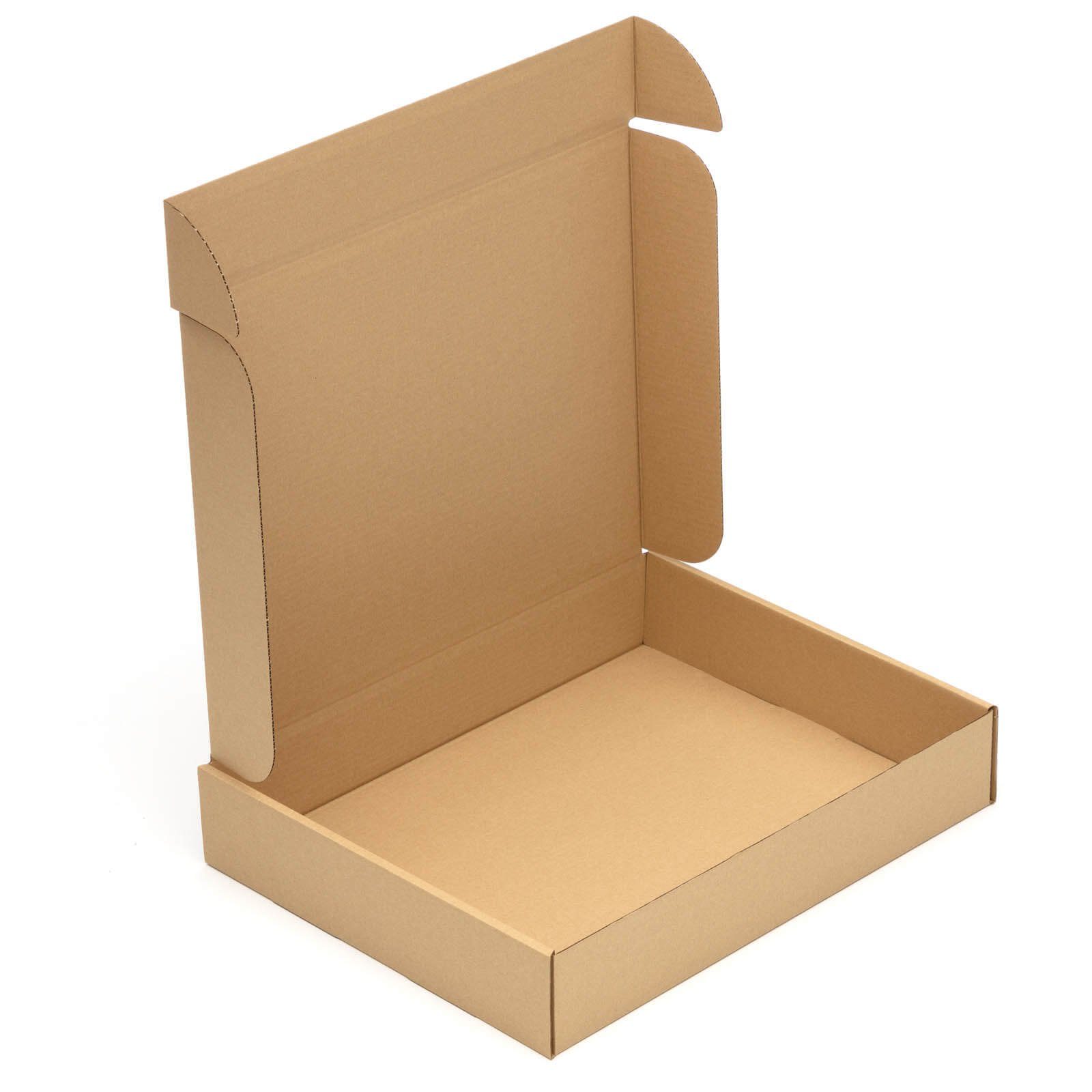 Thumbnail - KK Verpackungen Versandkarton, Faltschachteln 500 x 400 x 90 mm Postversand Warenversand