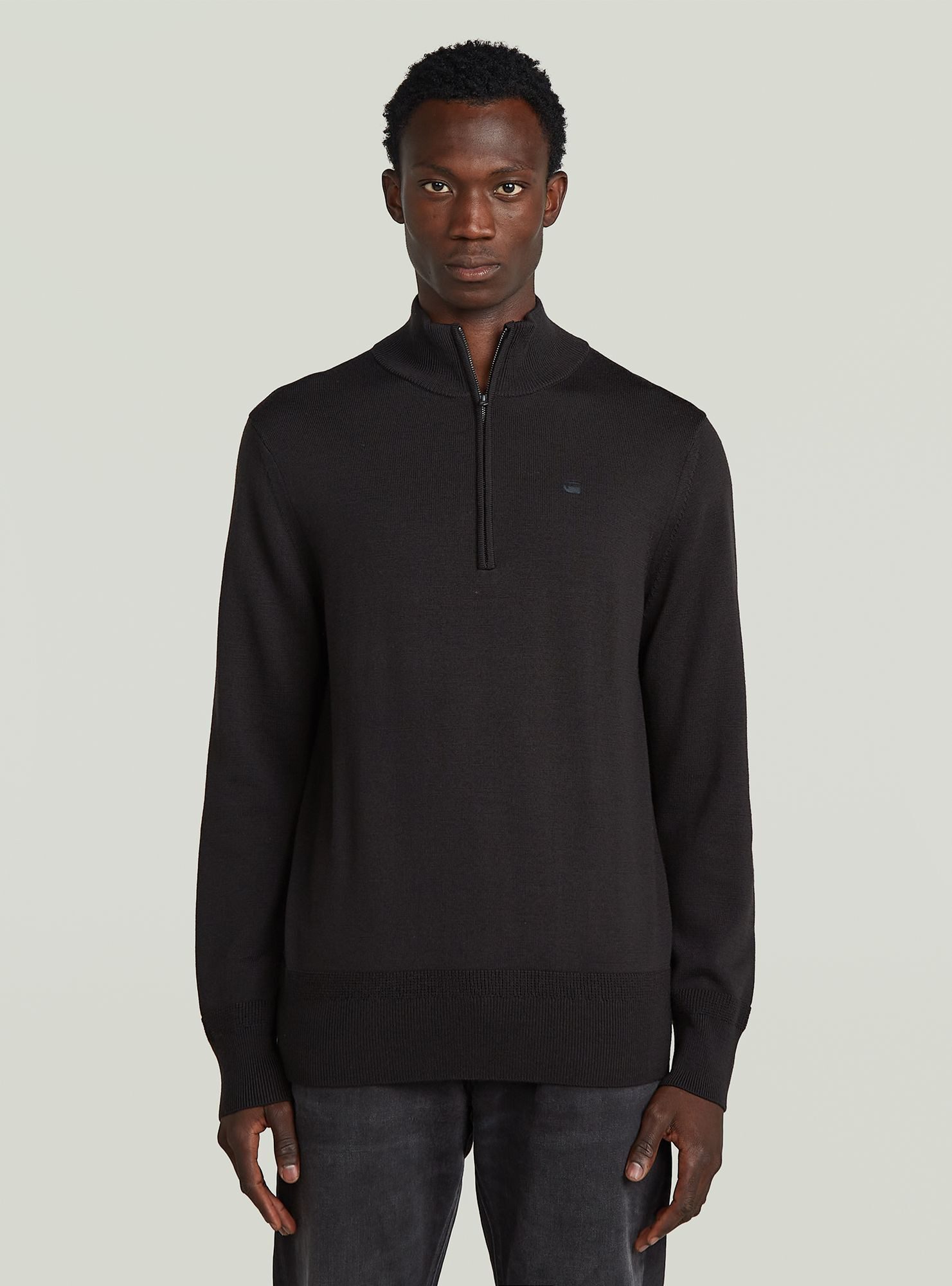 G-STAR Longpullover Premium Core Half Zip Knit