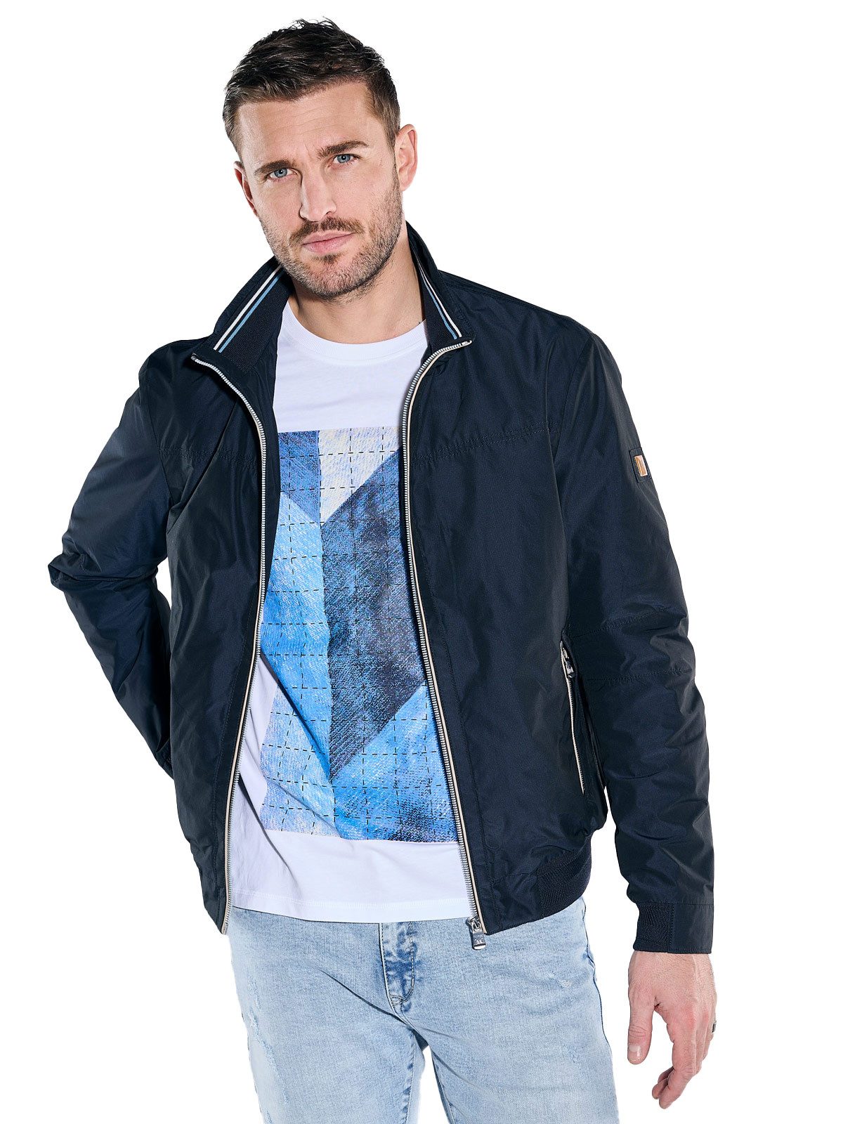 Kurzjacke Funktionsjacke mit wasserabweisender Oberfläche