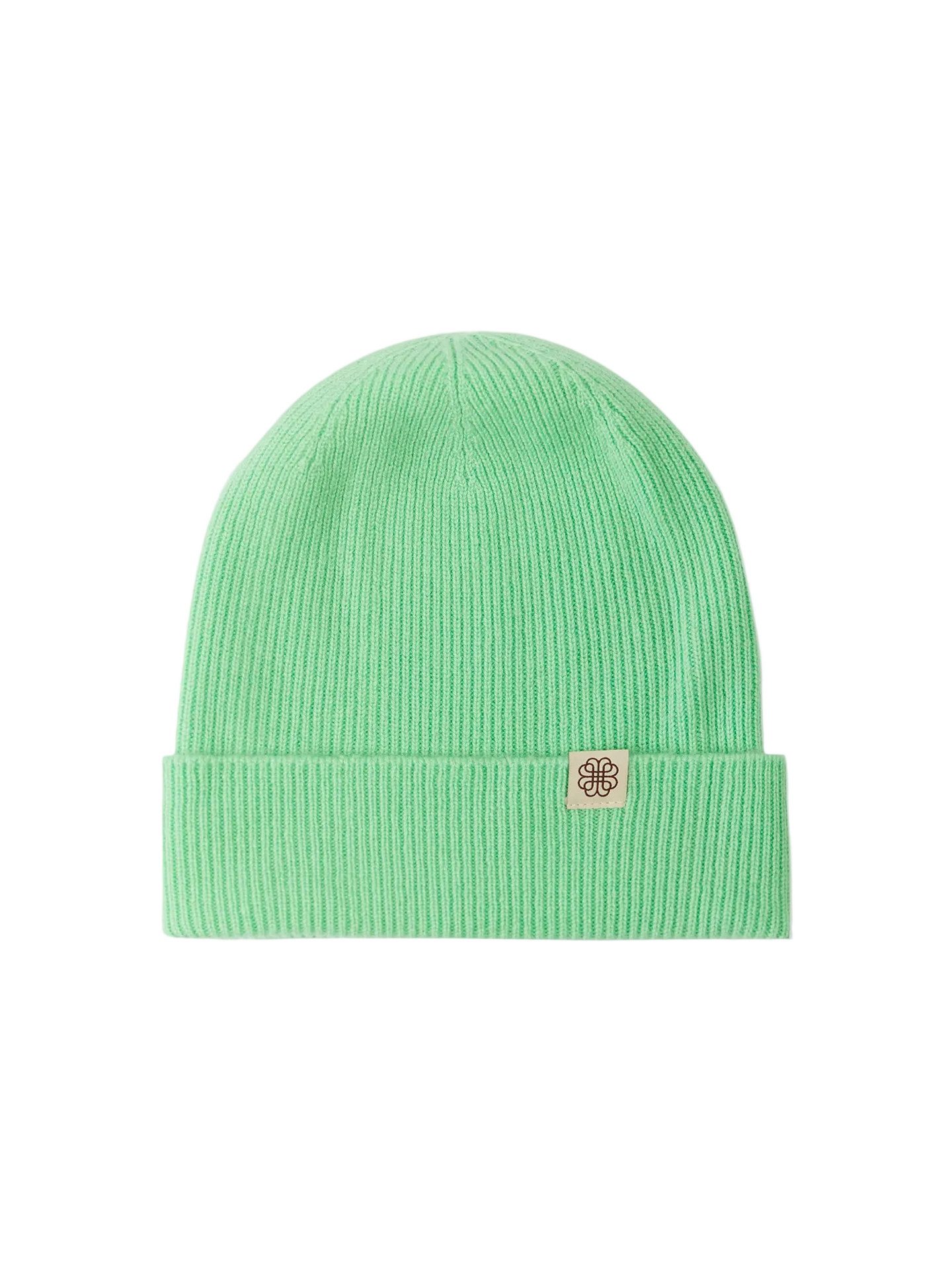 GOBI Cashmere Beanie Rippenstrick Kaschmir Mütze