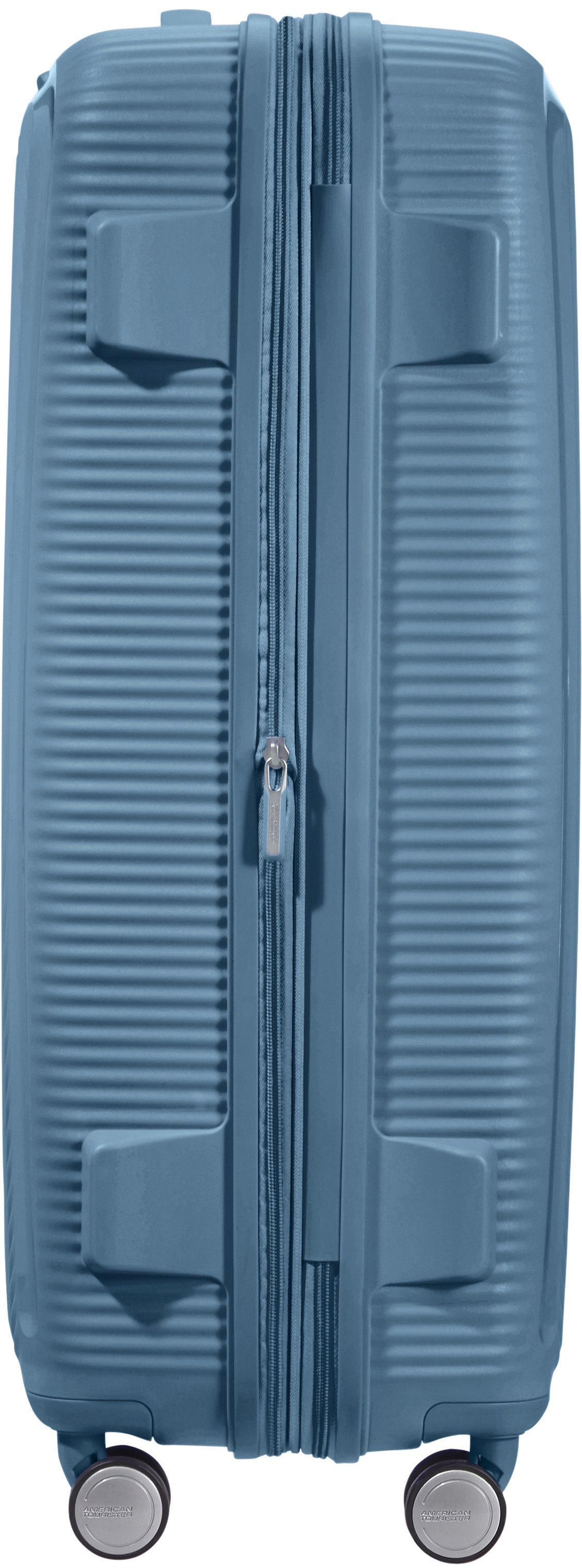 Rollen, Volumenerweiterung 4 American Stone Blue Soundbox, Hartschalen-Trolley cm, mit Tourister® 77