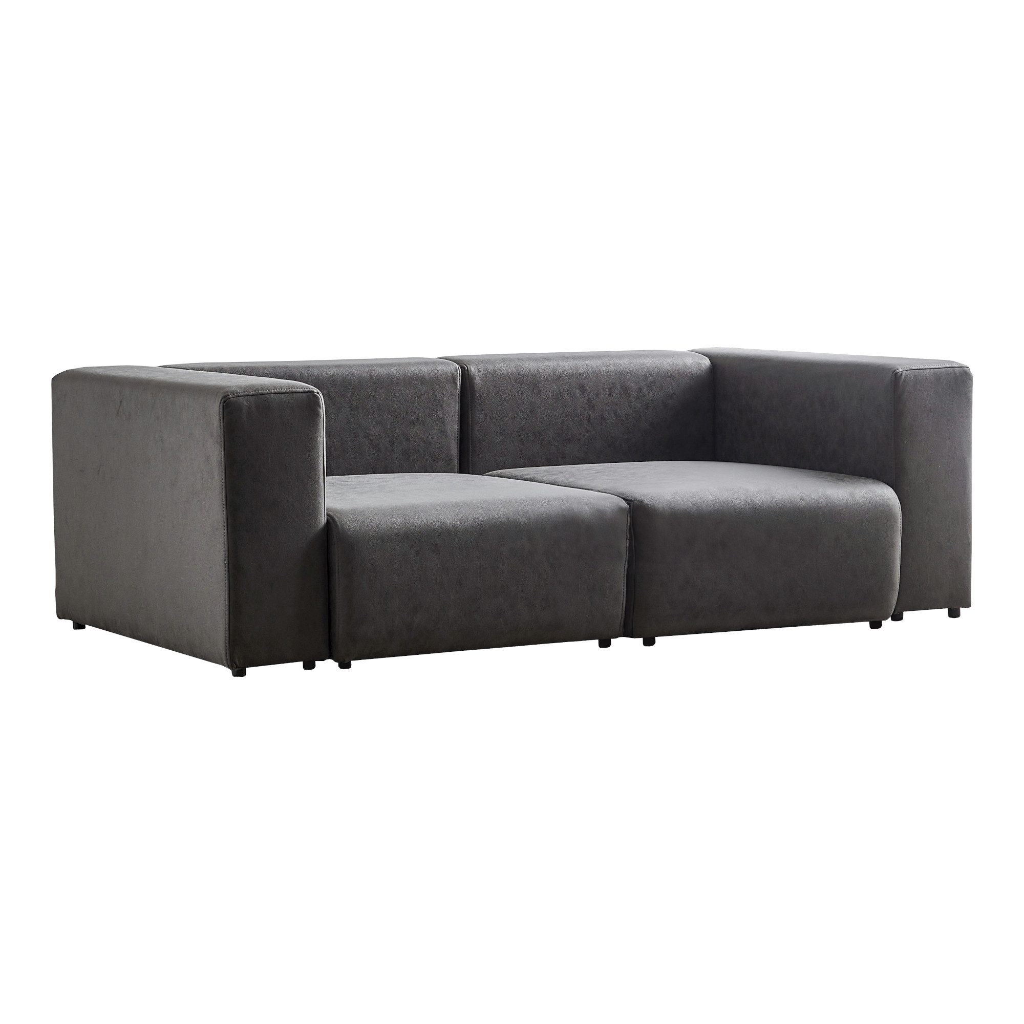 en.casa Sofa, 2 Teile, »Suldal« 2-Sitzer günstig online kaufen