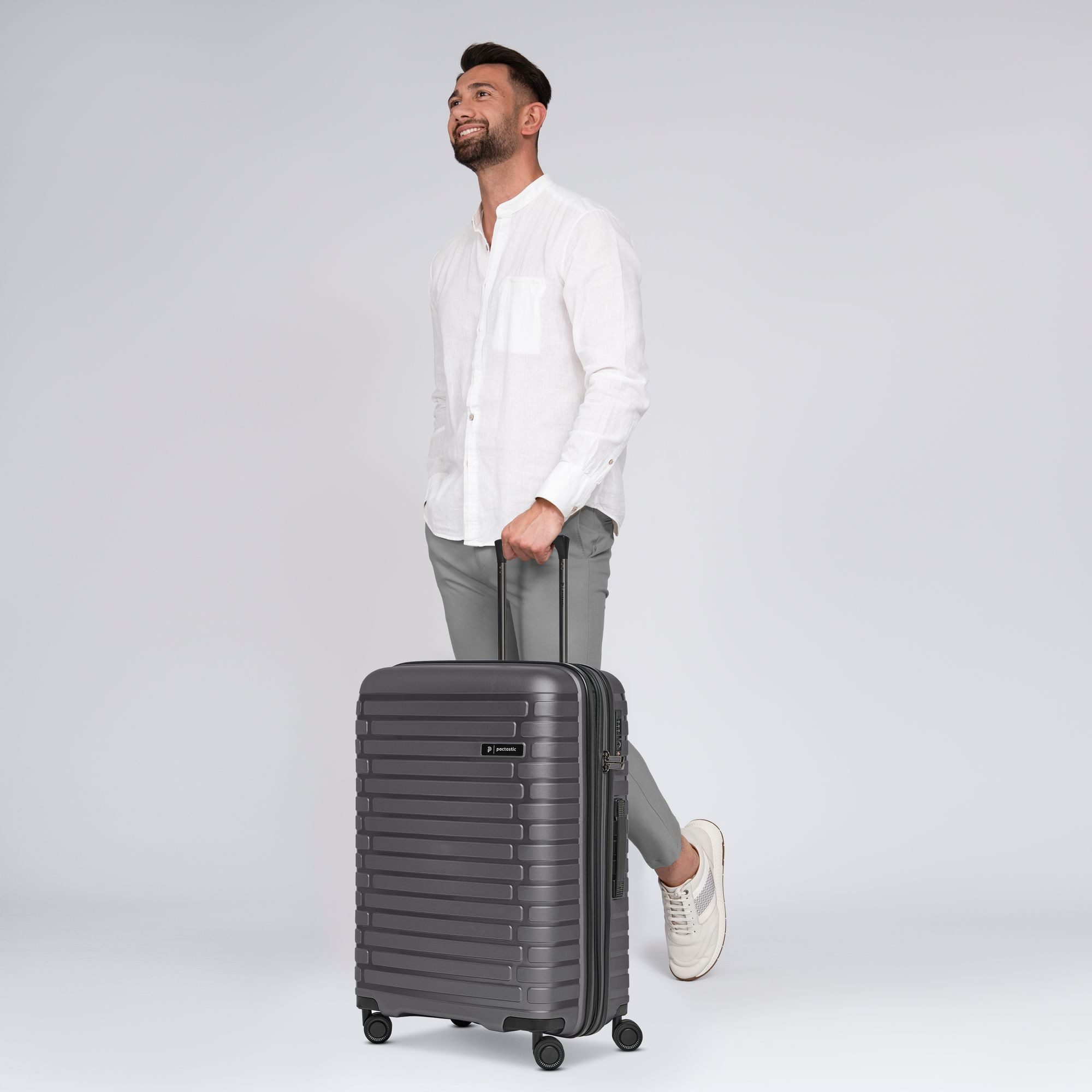 Pactastic Hartschalen-Trolley Collection 04, 4 Rollen, Polypropylen günstig online kaufen