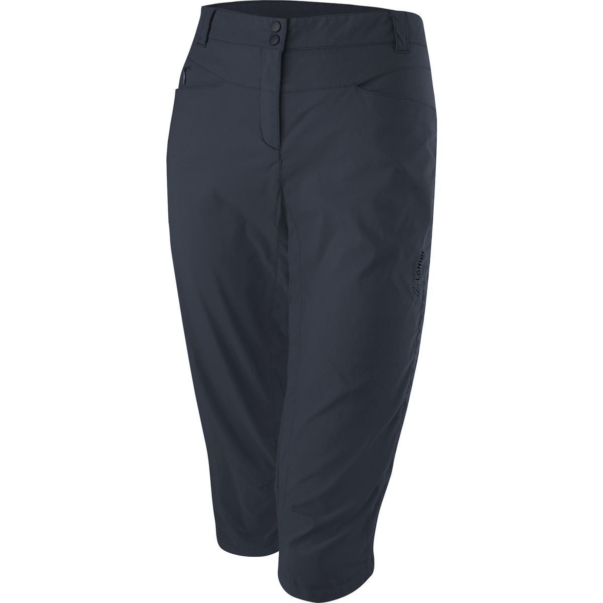 Löffler Funktionsshorts Women 3/4 Trekking Pants CSL Funktionelle, knielange Outdoorhose aus elastischem und