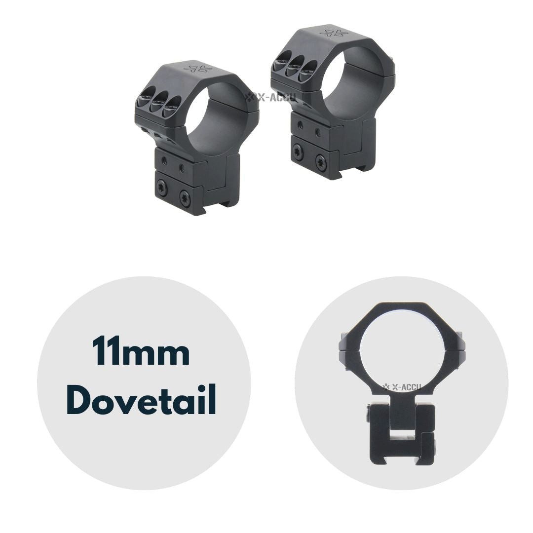 Vector Optics Vector Optics höhenverstellbare Montage Durchmesser/Schiene wählbar Zielfernrohr (Ideal für Jagd, Sport und Airsoft)