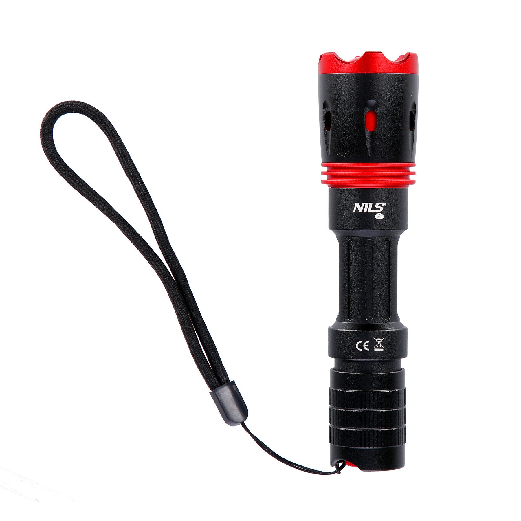 NILS CAMP LED Taschenlampe Camping Lampe Outdoor wiederaufladbar