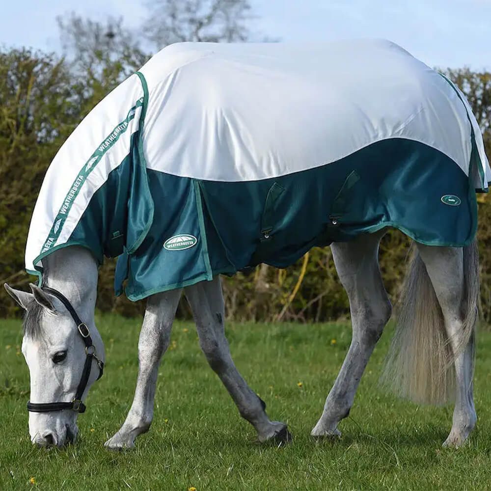 WeatherBeeta Pferde-Fliegendecke Weatherbeeta Green-Tec Airflow Mesh Combo Neck