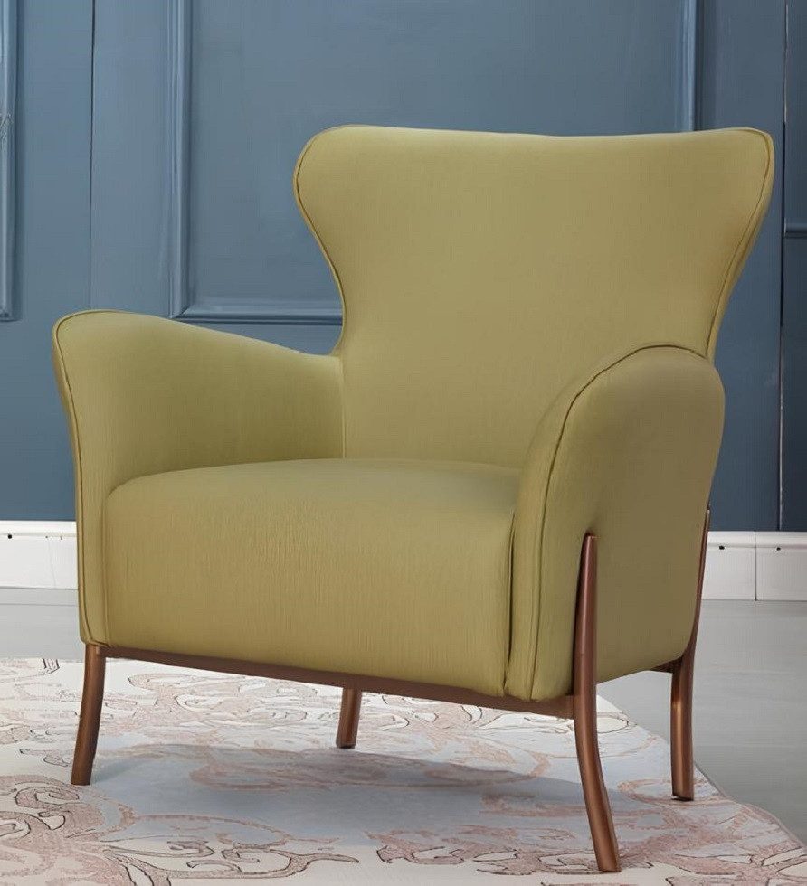 Xlmoebel Loungesessel Luxuriöser Sessel mit hochwertigem Textilbezug und weicher Polsterung (Sessel), Hergestellt in Europa