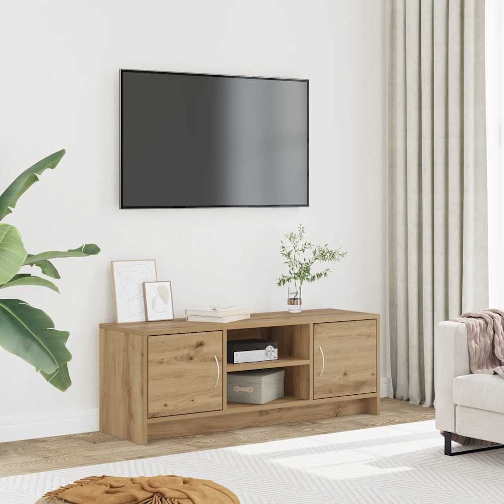 vidaXL TV-Schrank TV-Schrank Artisan-Eiche 102x30x37,5 cm Holzwerkstoff (1-St)