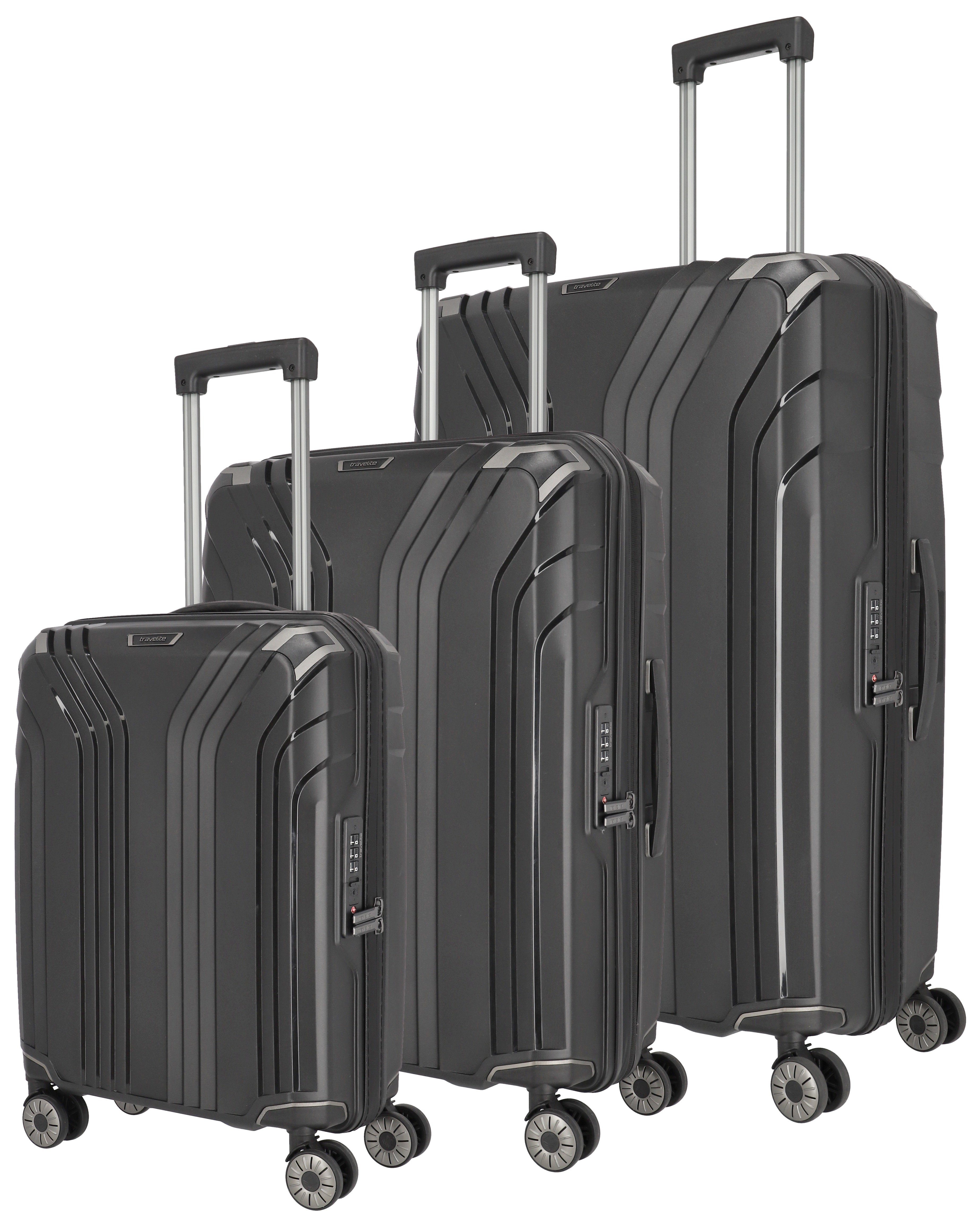 travelite Trolleyset ELVAA S/M/L, 4 Rollen, günstig online kaufen