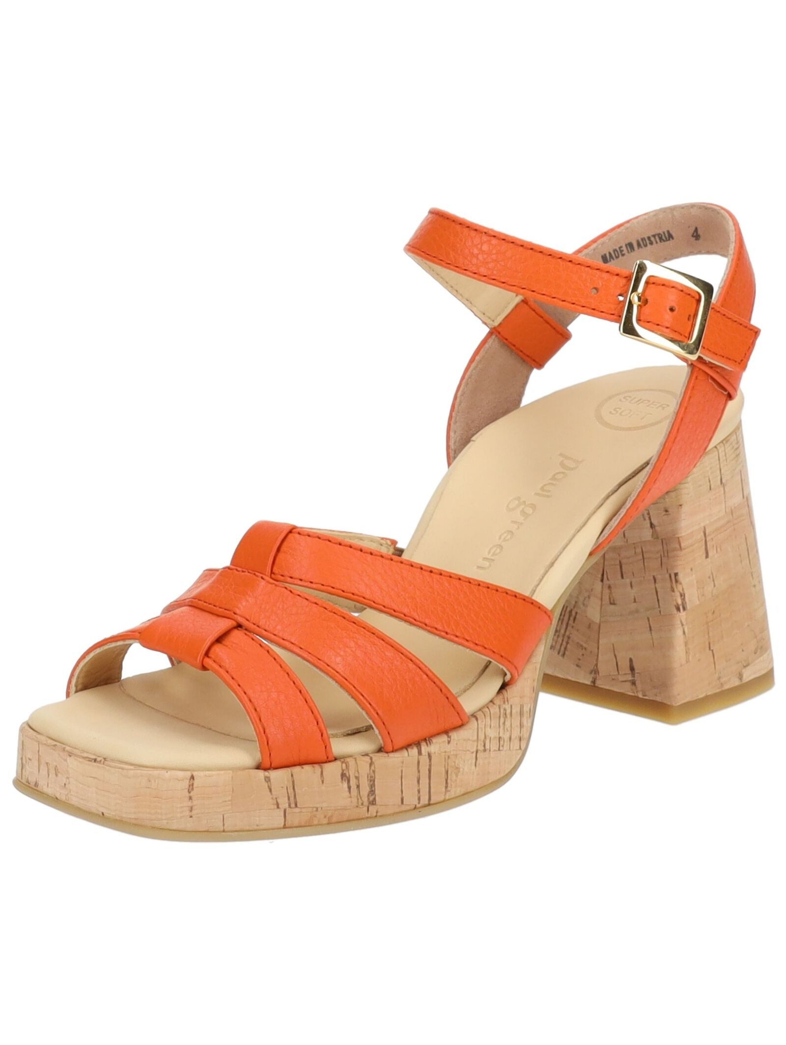 Paul Green Sandalen Glattleder . High-Heel-Sandalette