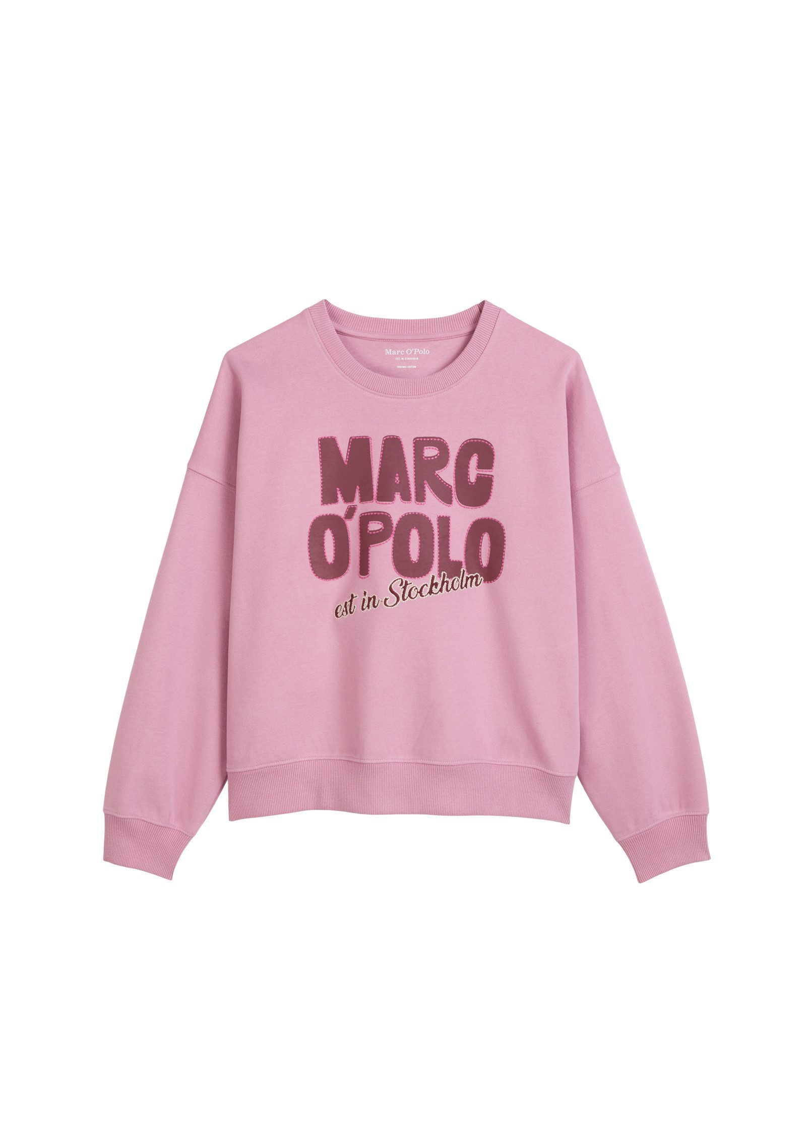 Marc O'Polo Sweatshirt mit umsticktem Logoprint günstig online kaufen