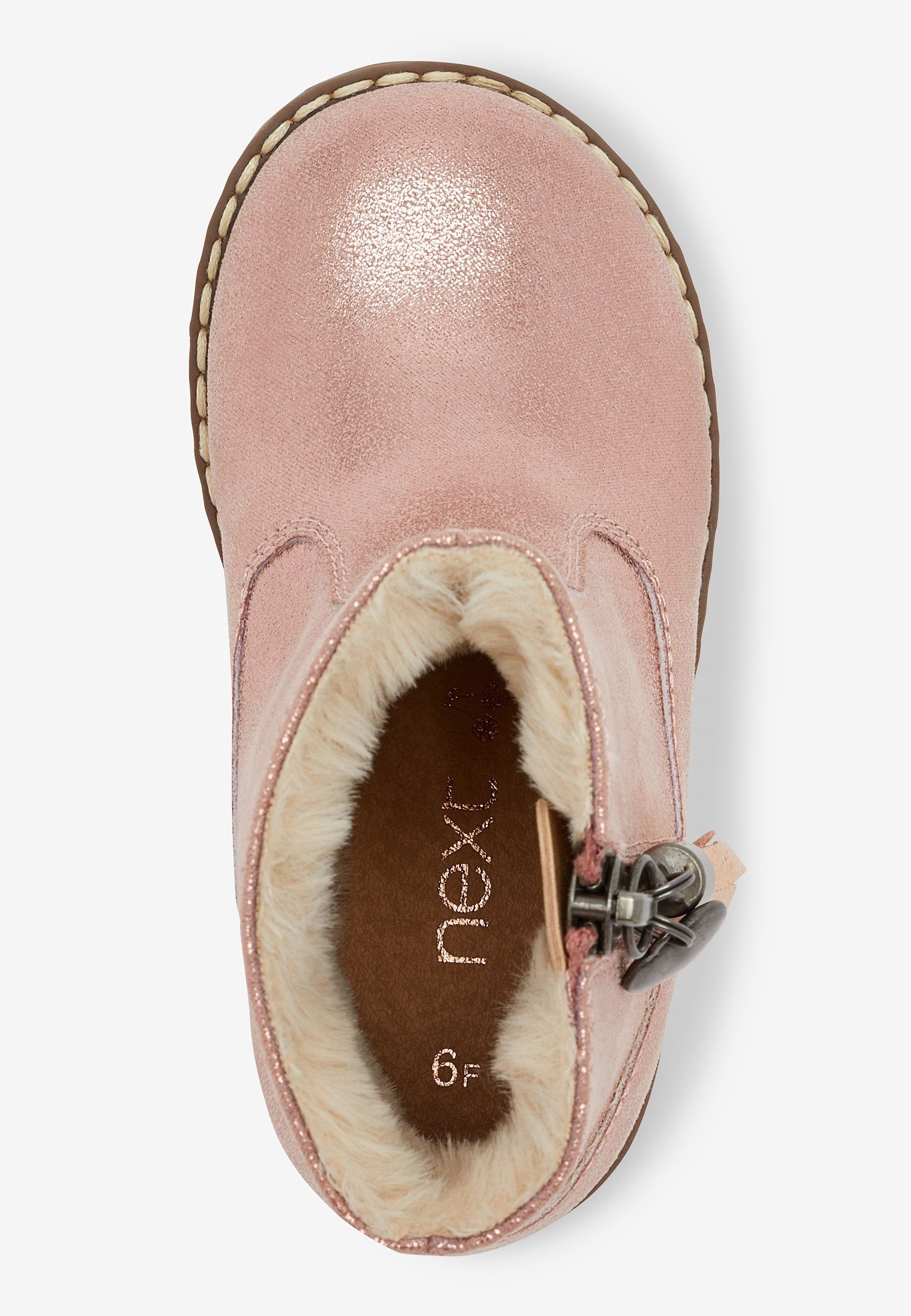 Next Warmgefütterte Stiefeletten Winterstiefelette (1-tlg) Rose Gold Pink