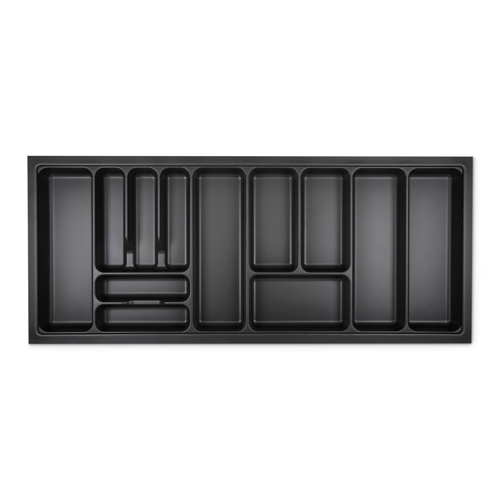 SO-TECH® Besteckeinsatz ORGA-BOX VIII Besteckeinsatz Lavagrau perlstruktur, günstig online kaufen