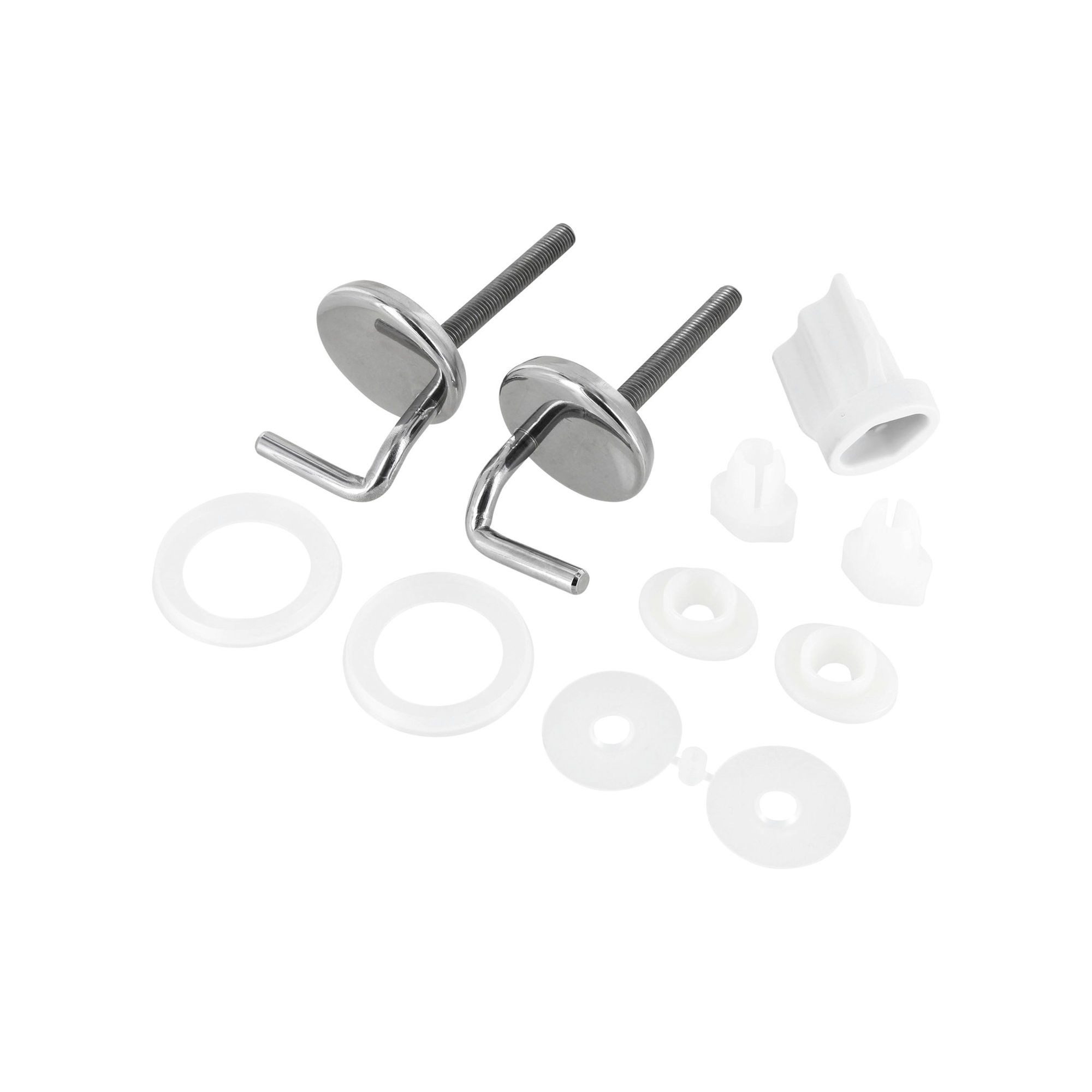 Ideal Standard WC-Sitz Scharnierset Inga, für WC-Sitz, Chrom - K7113AA