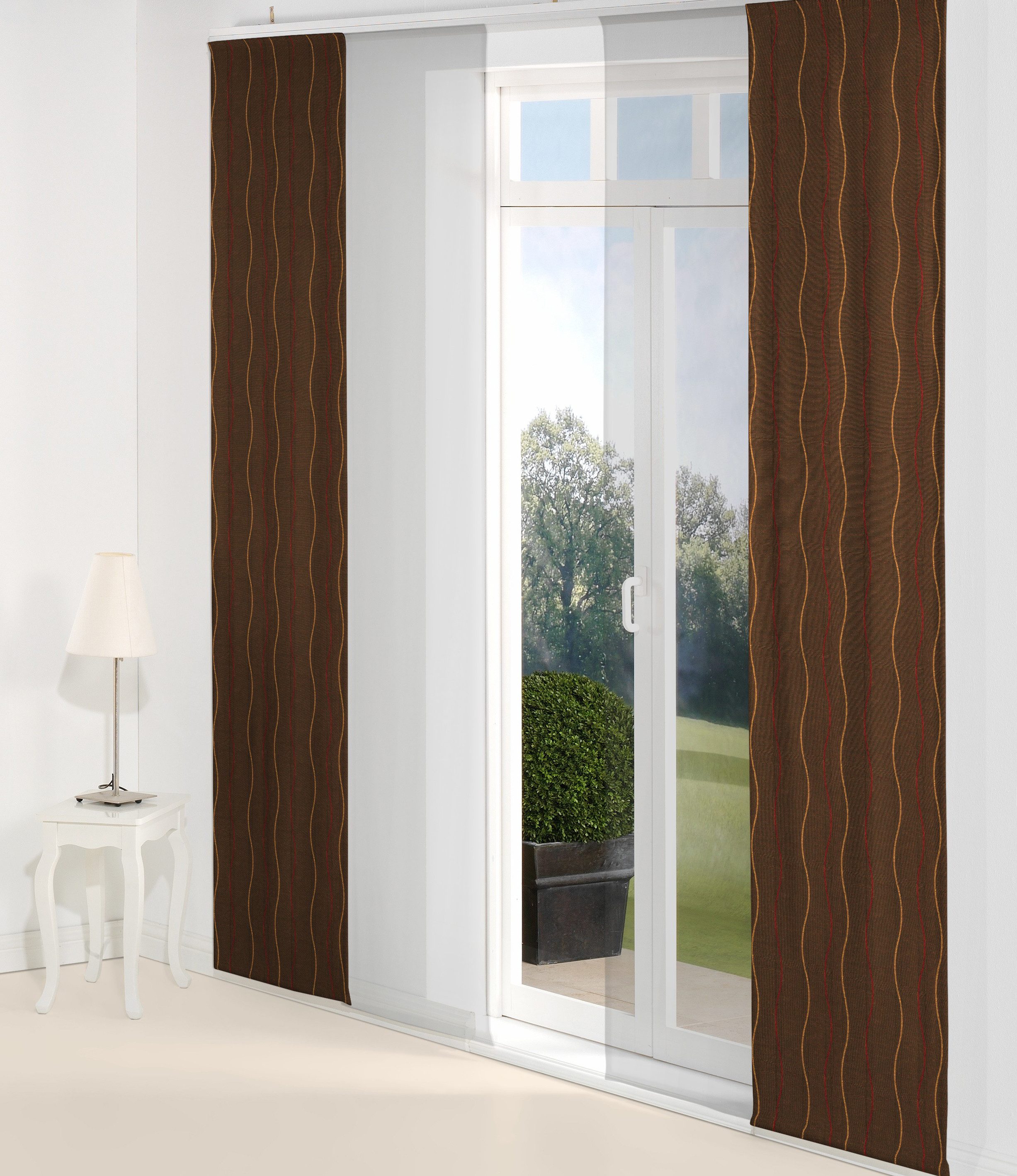 Wirth Schiebegardine Sepino (1 St), Paneelwagen, blickdicht, Jacquard