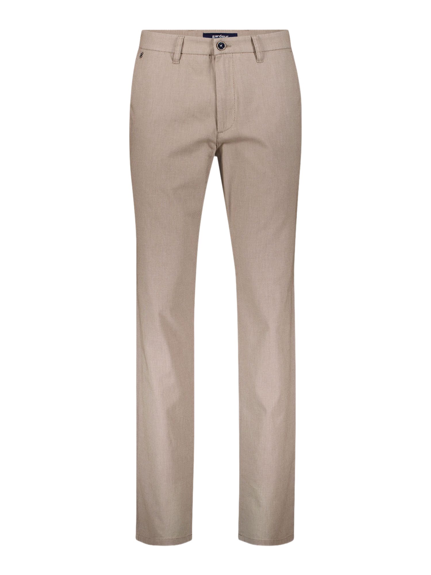 Atelier GARDEUR Stoffhose 2710 natur, Casual, Baumwolle, Unifarben, Modern Fit, Mittel