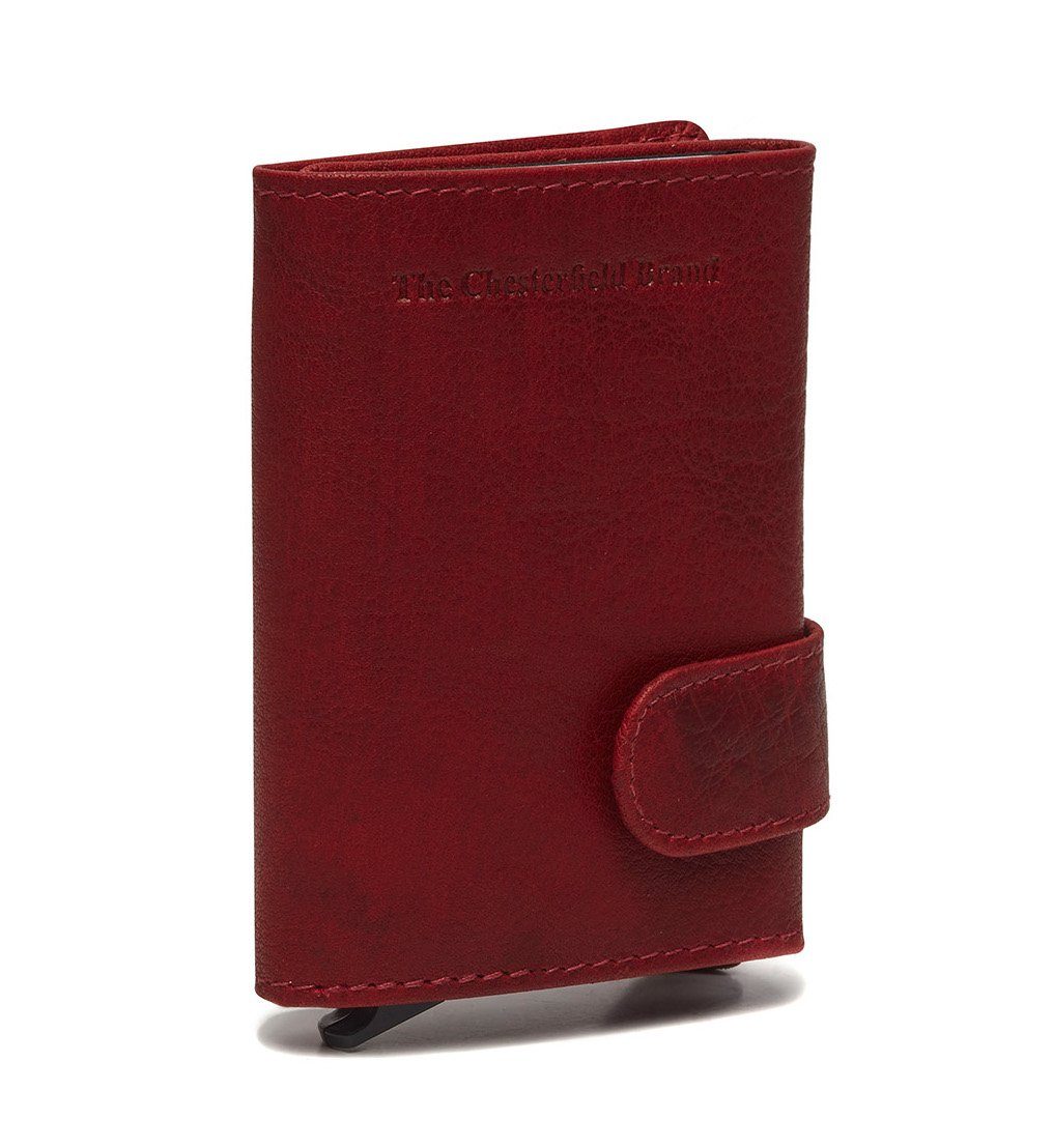 The Chesterfield Brand Geldbörse Antique Buff Crumbled RFID Safe Leder Kartenetui Portland (1-tlg), Antique Buff Crumbled Leder