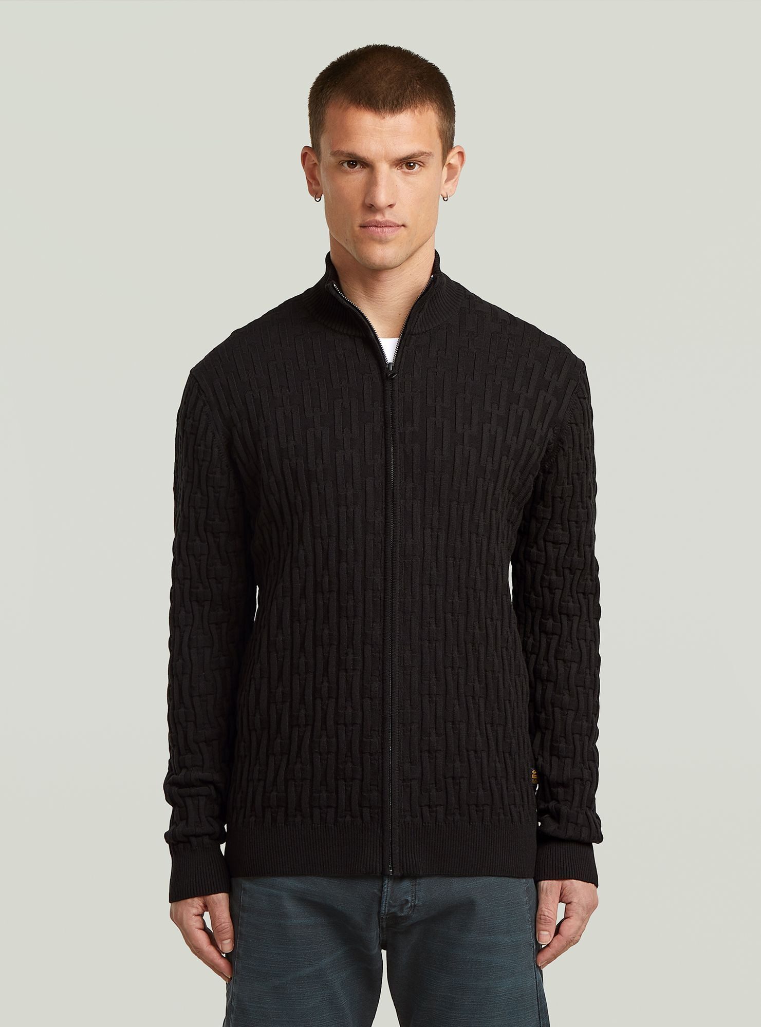 G-STAR Cardigan Chain Structure Cardigan Knit