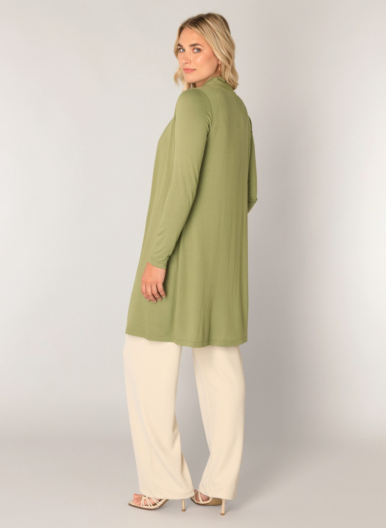 Base Level Longstrickjacke Yayla Long ohne Verschluss günstig online kaufen