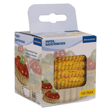 EUROHOME Muffinform Muffinförmchen Papier Einweg 150 Stück Ø5 cm, (1-tlg), Mini Muffins Papierförmchen - Muffinförmchen