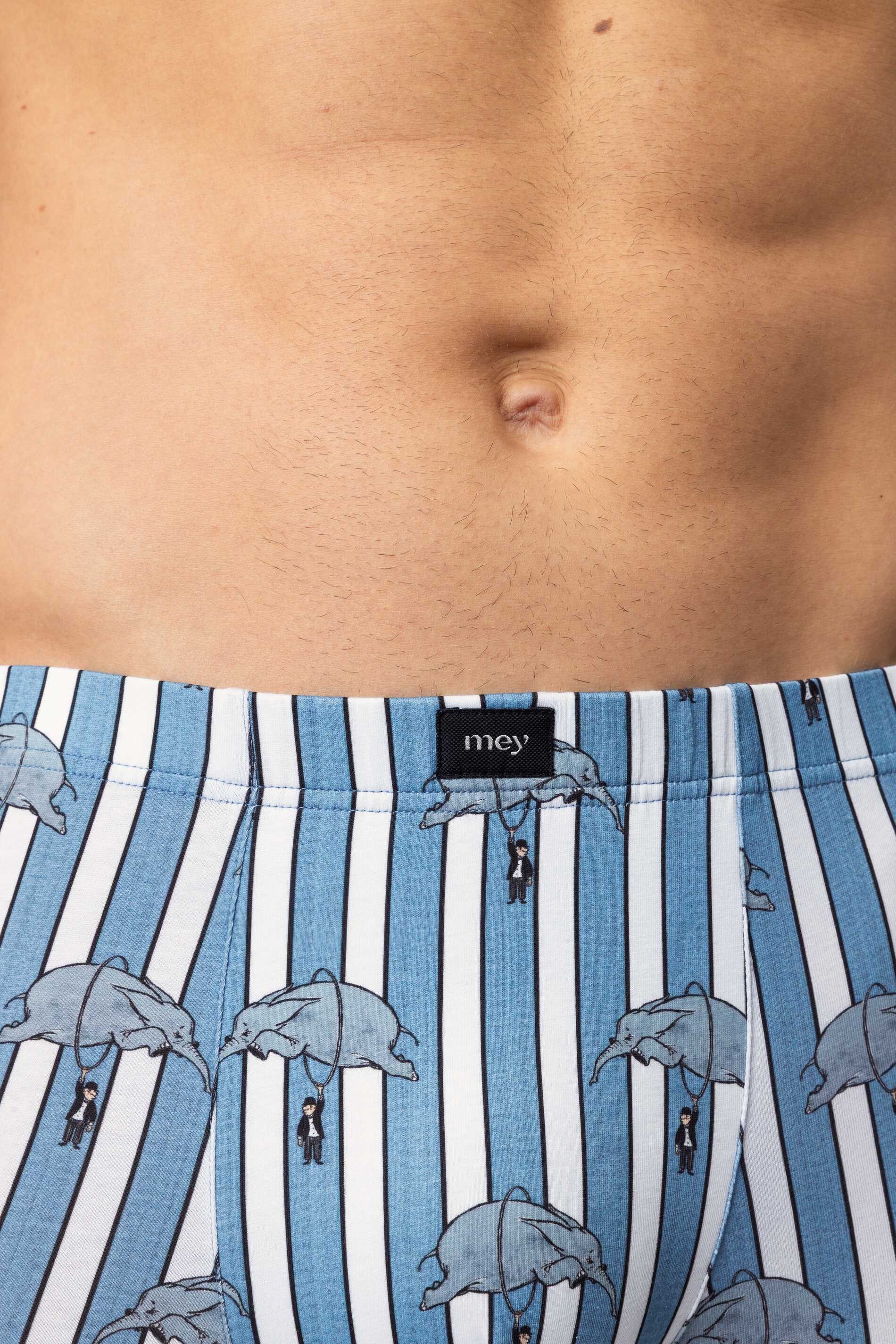 Mey Trunk Mey Long Shorty Serie mey x LORIOT Gestreift (1-St., 1) Moderne Trunks mit ikonischem LORIOT-Print – Bild 3 von 4