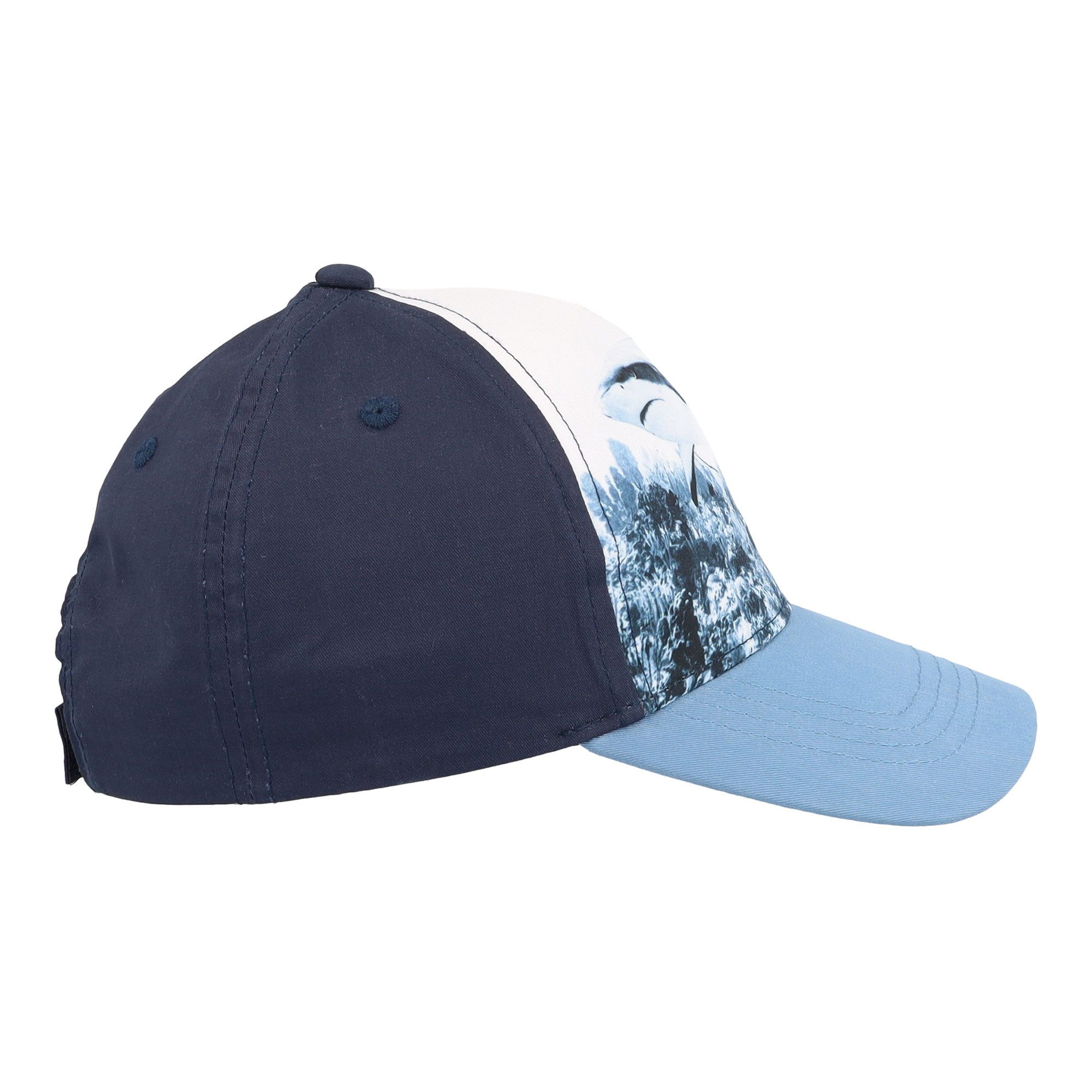 MAXIMO Baseball Cap (1-St) Navy, Hai-Motiv, Klettverschluss, Basecap, Jungen