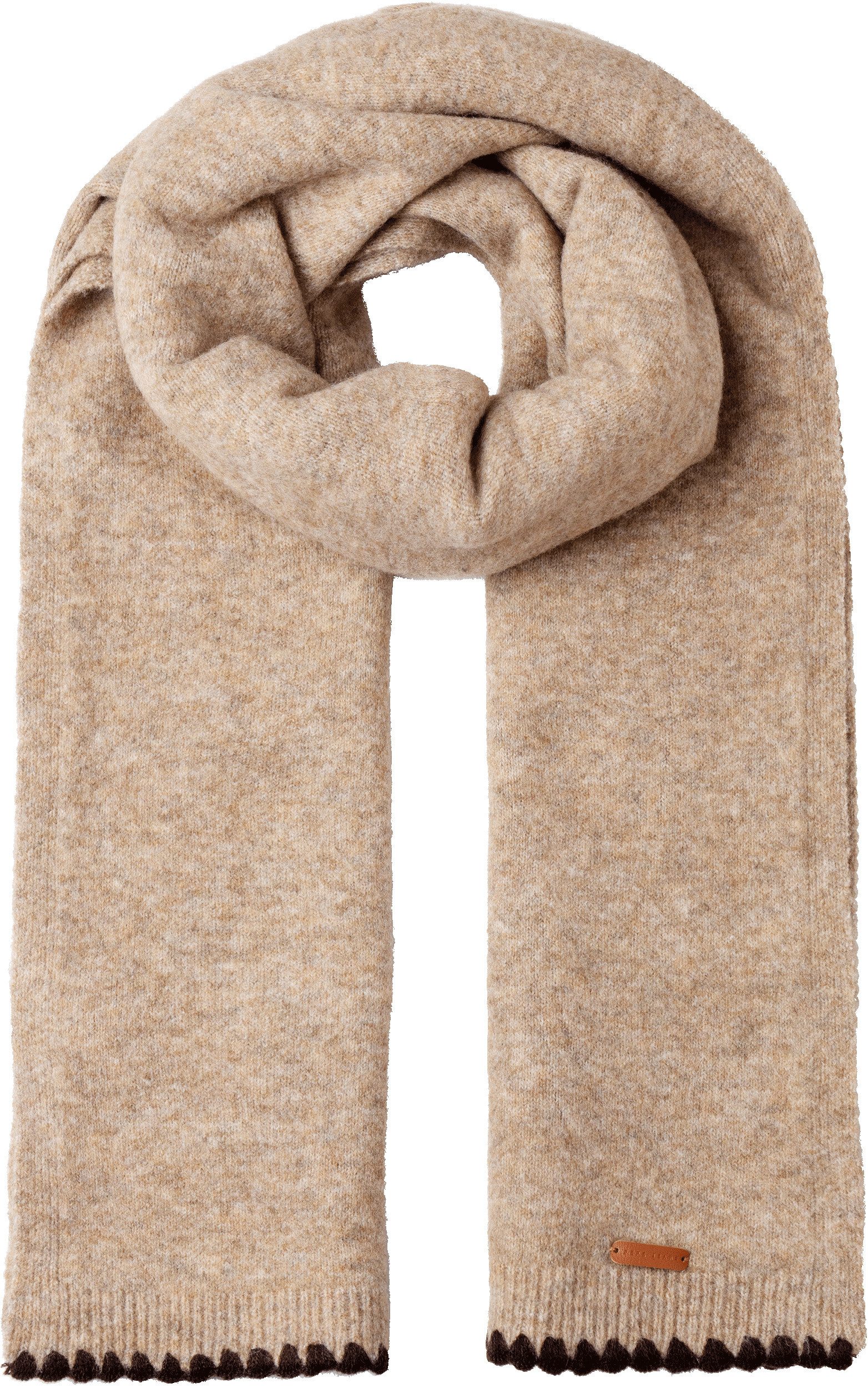 Pepe Jeans Schal FAINE SCARF, aus fein gestricktem Materialmix