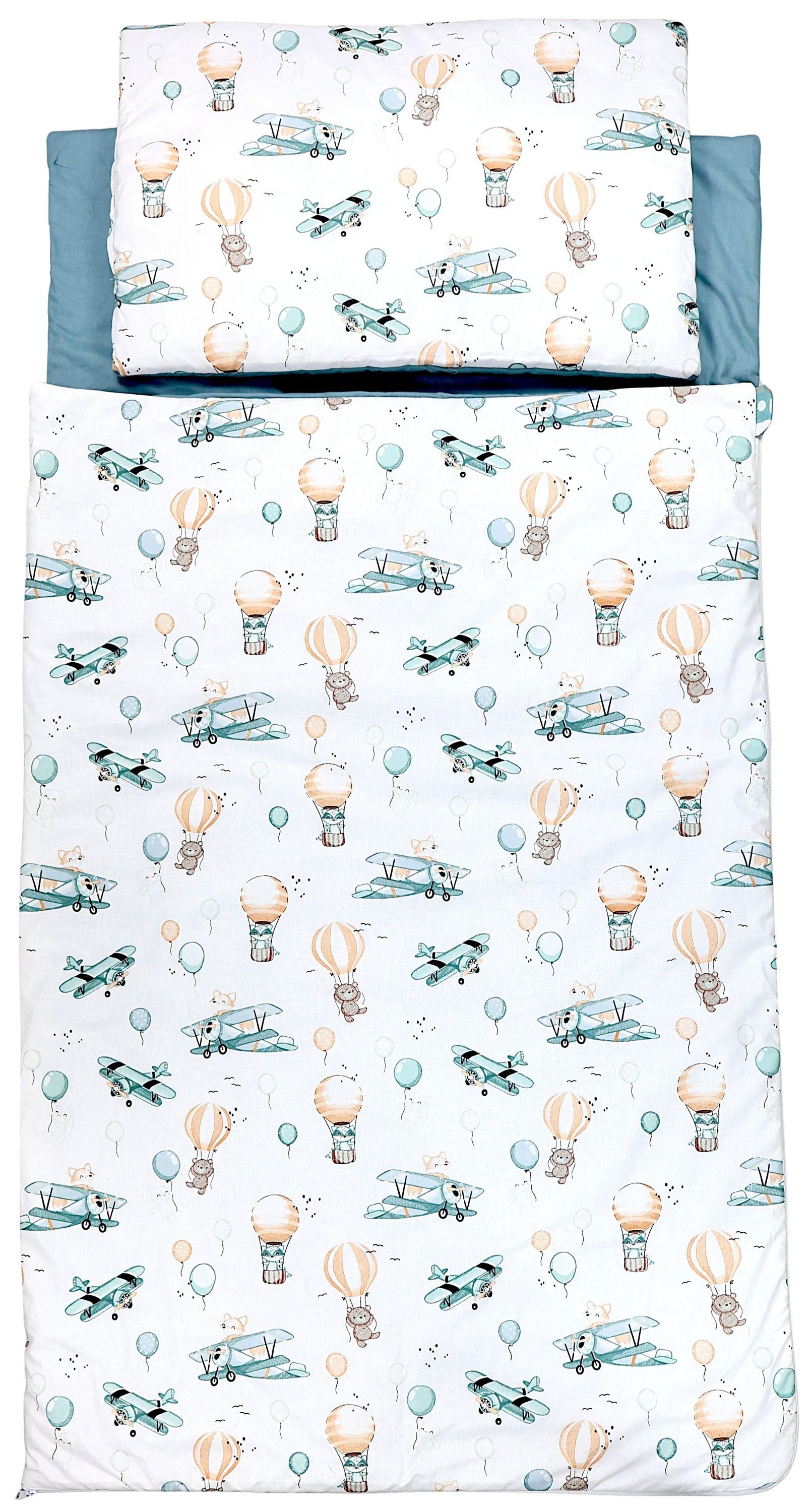 TupTam Deckenschlafsack TupTam Kindergarten Schlafsack mit Kissen und Beutel für unterwegs