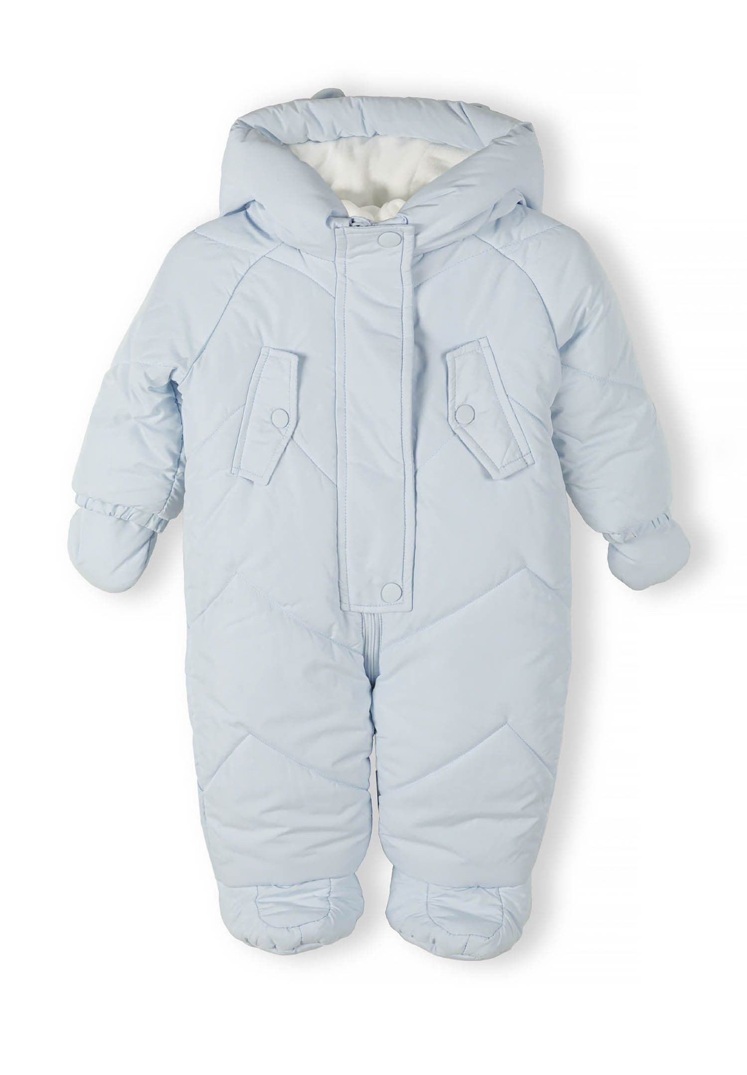 MINOTI Schneeoverall Gefütterter Overall mit Ohren, Taschen, Handschuhen (0-24m)