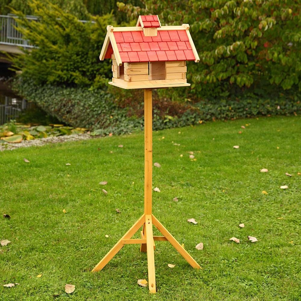 Mucola Vogelhaus Vogelhaus Vögelhäuschen Holz Vogelfutterhaus günstig online kaufen