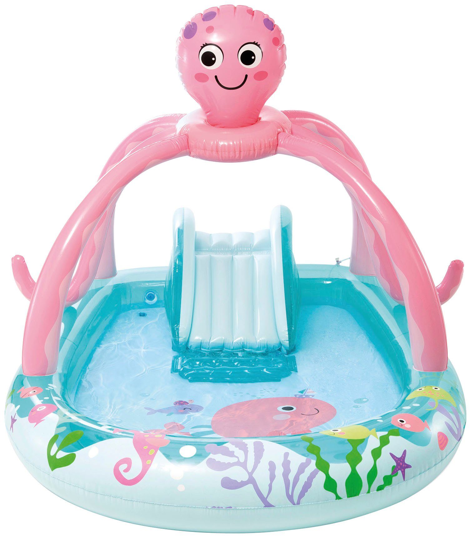 Intex Aufblasbares Spielhaus FRIENDLY OCTOPUS PLAY CENTER